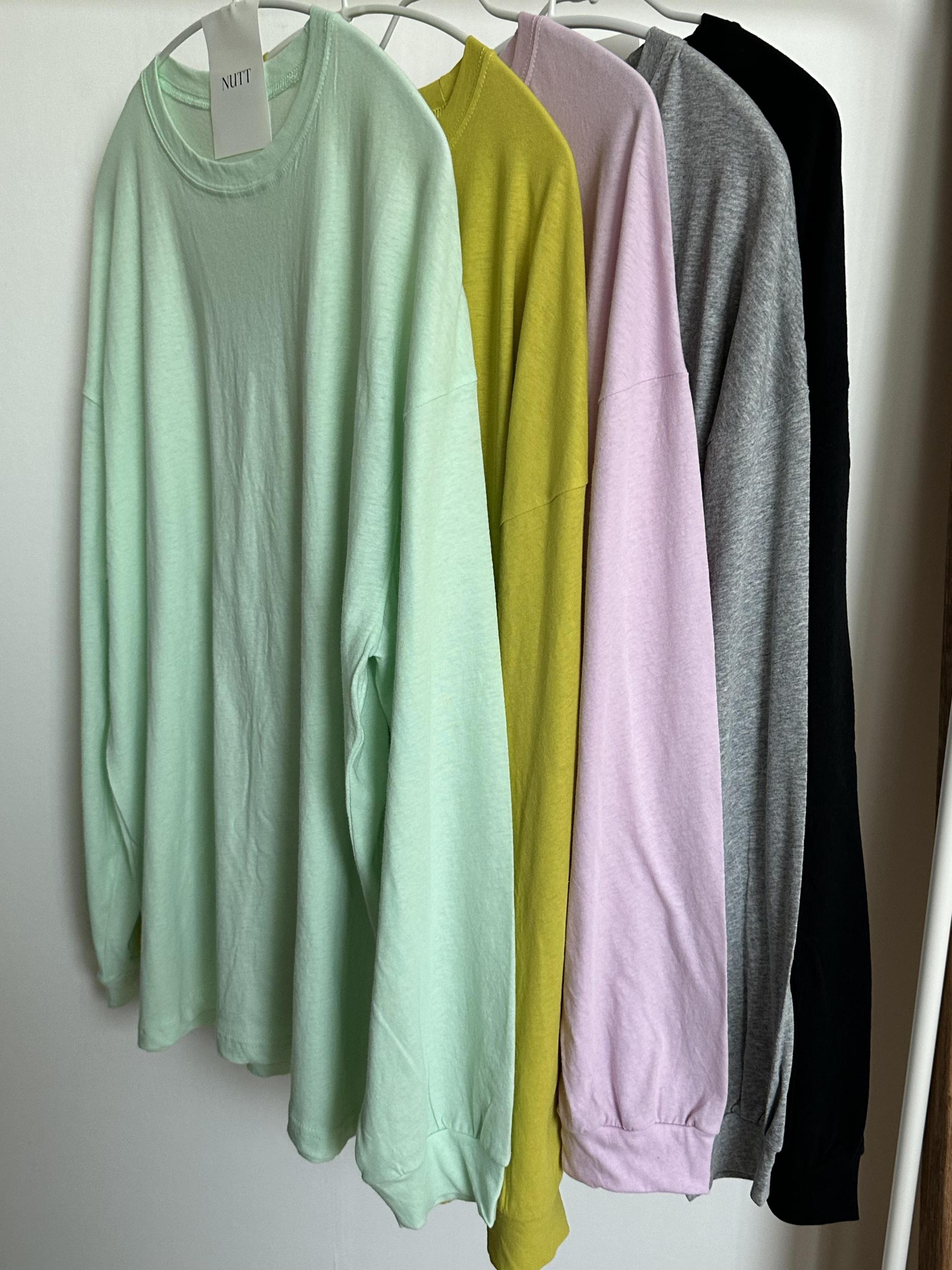 fruit top (white/mint/yellow/black/melange/pink)