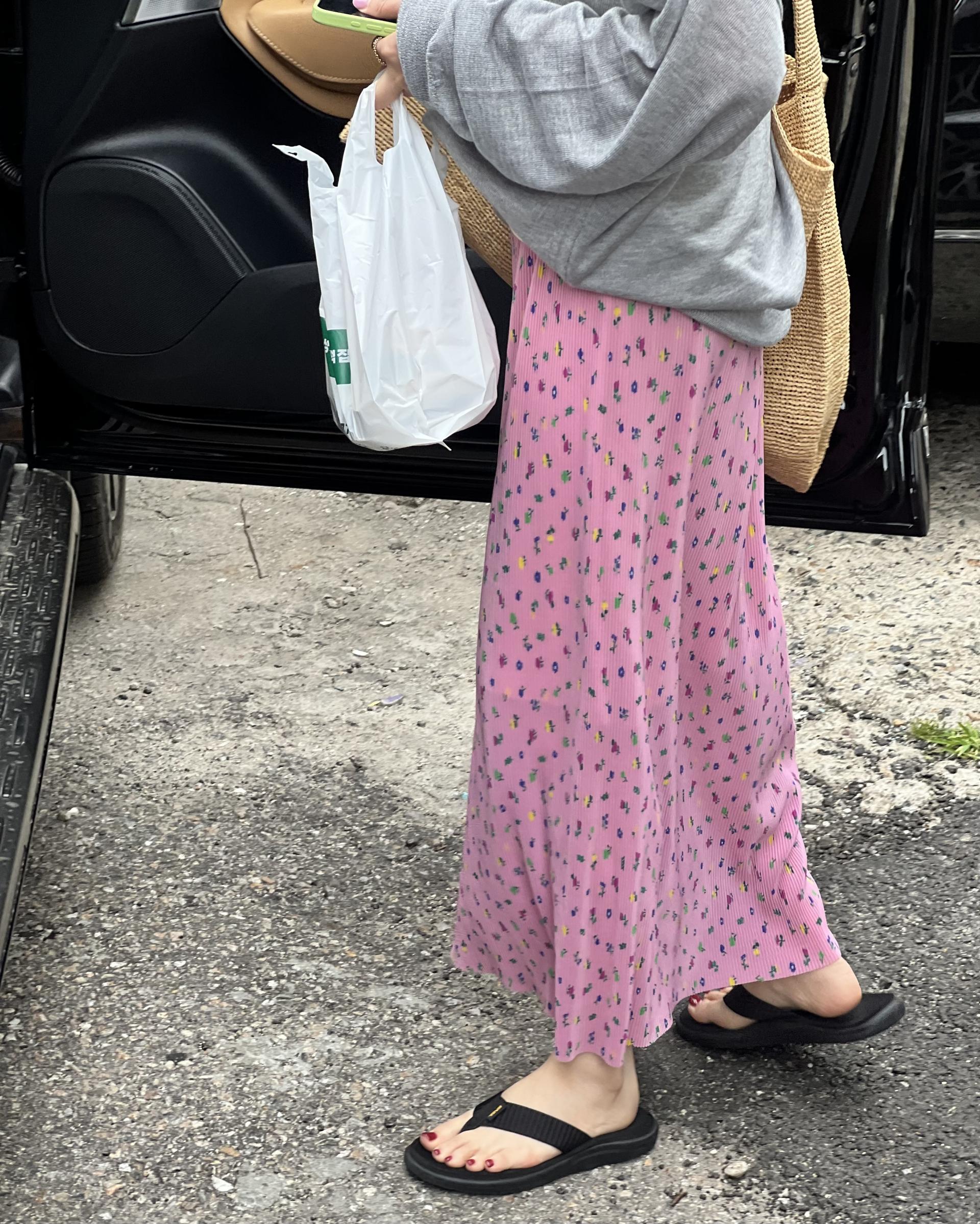 <made> penne skirt (bubble gum)