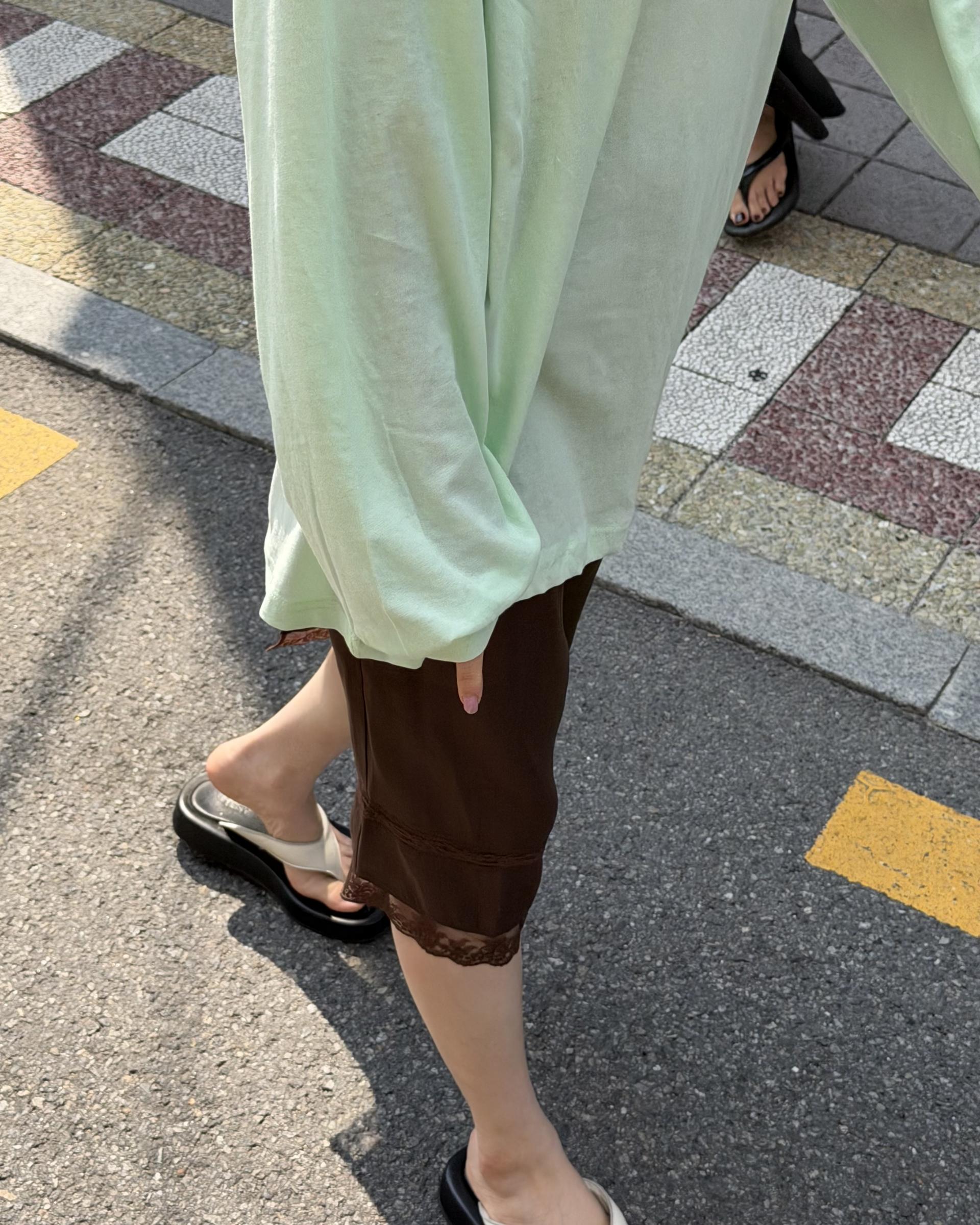 fruit top (white/mint/yellow/black/melange/pink)