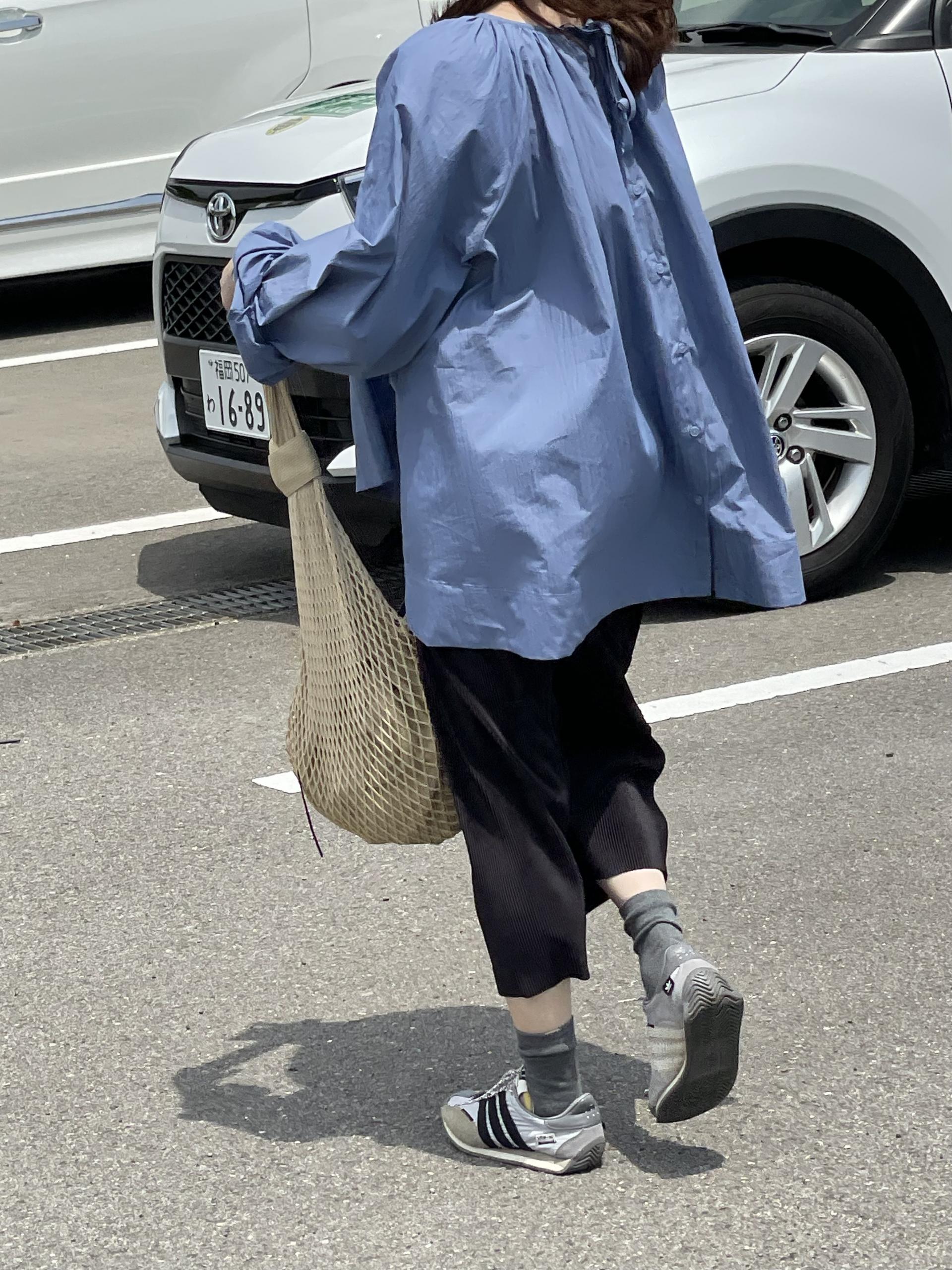 <made> sorbet blouse (indigo blue) (13차 pre-order)