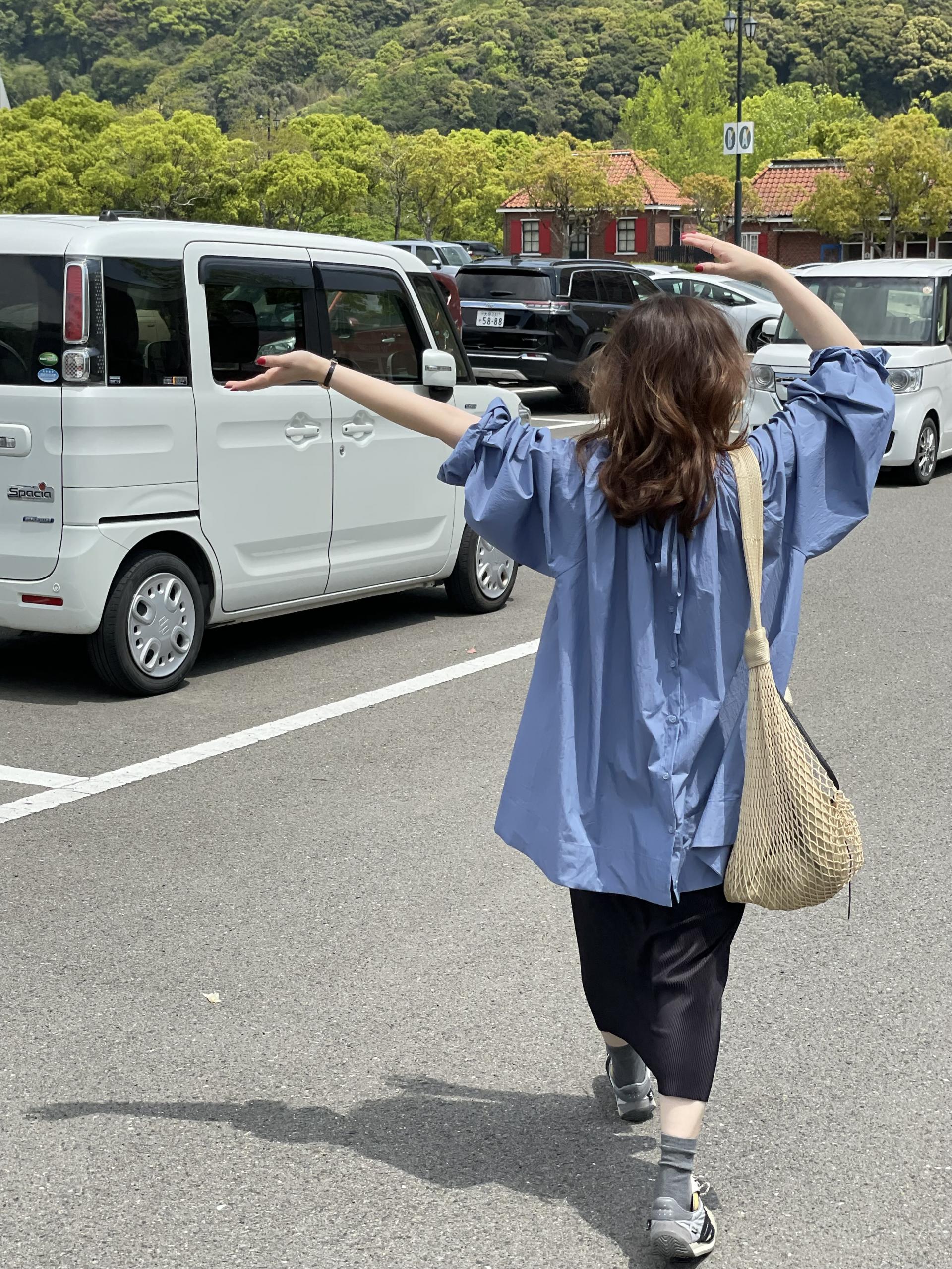 <made> sorbet blouse (indigo blue) (13차 pre-order)