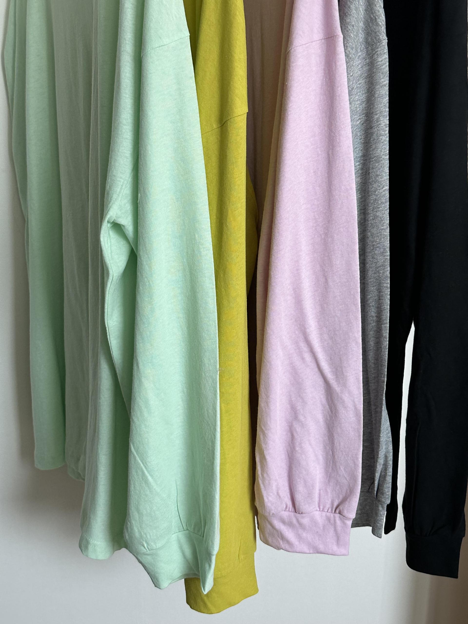 fruit top (white/mint/yellow/black/melange/pink)
