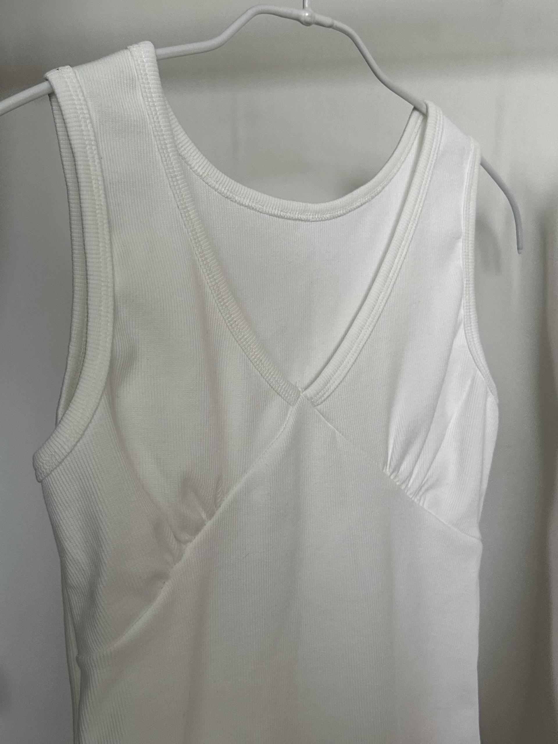 sand sleeveless (charcoal/white/olive)