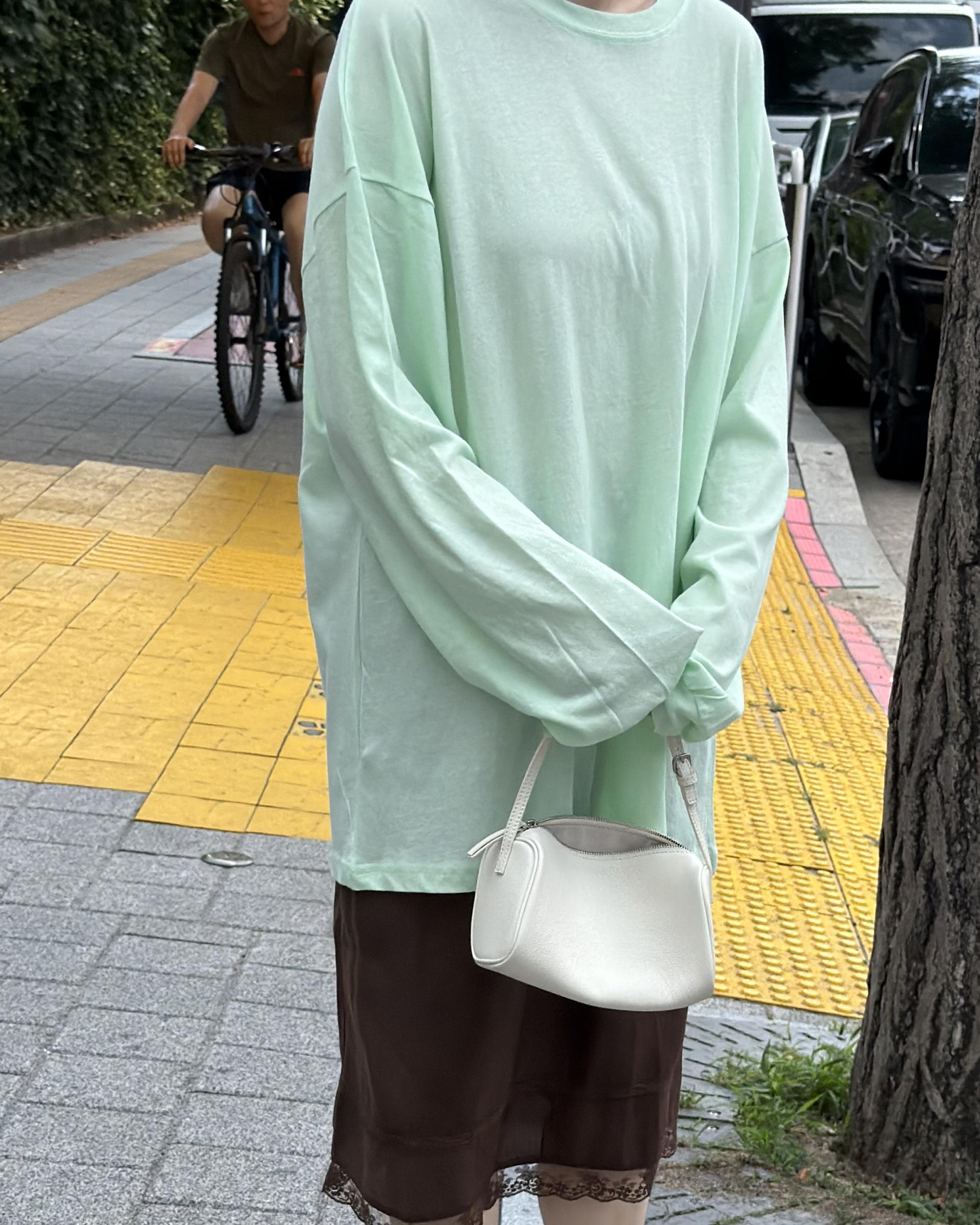 fruit top (white/mint/yellow/black/melange/pink)
