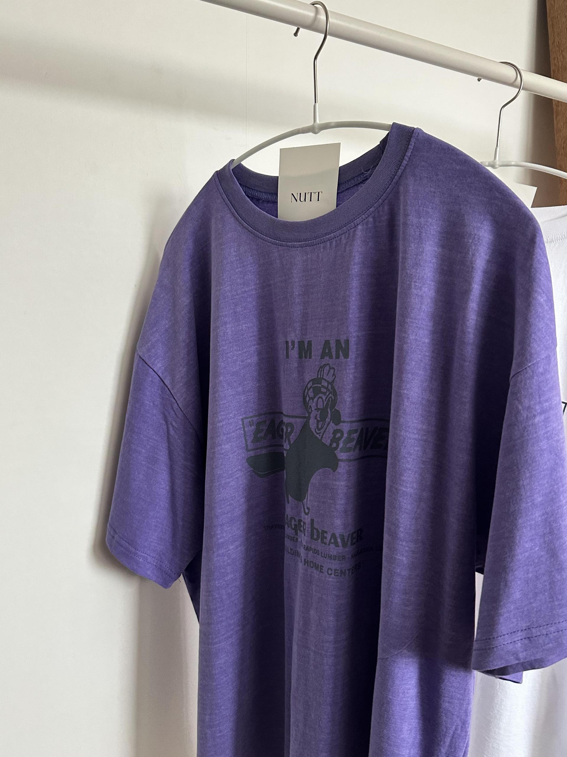 pingu top (purple/white)