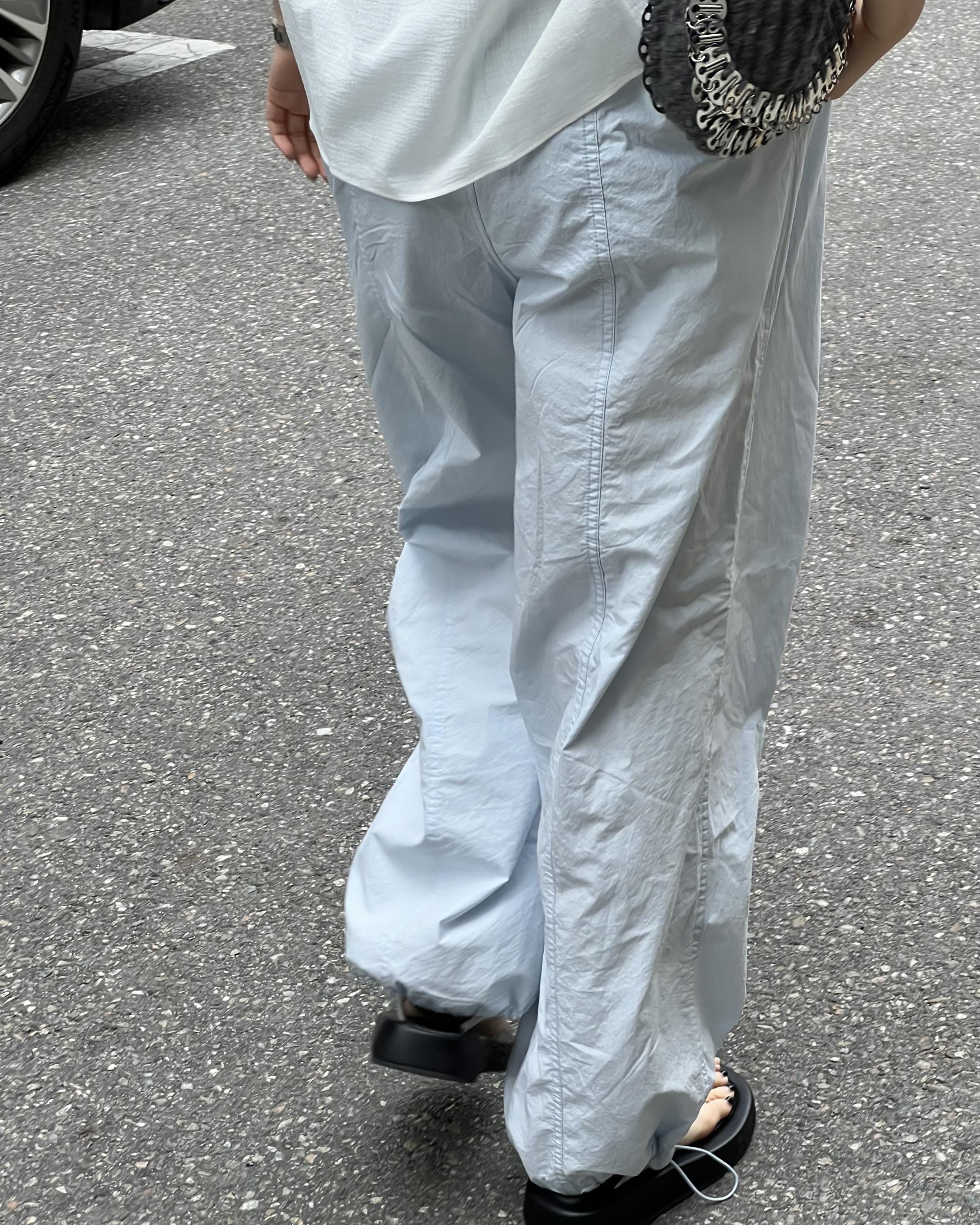 kid pants (butter/baby blue)