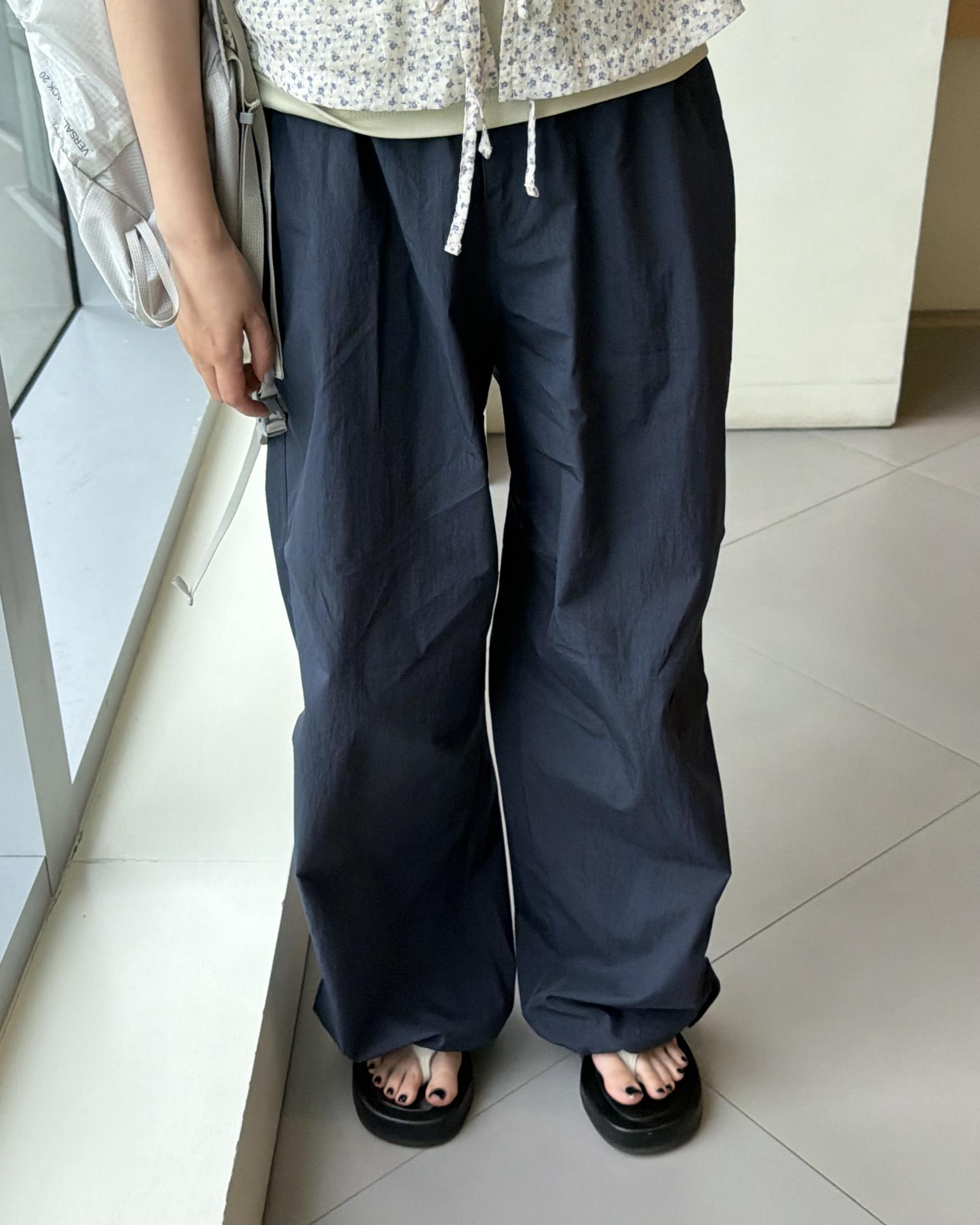 pampas string pants (navy)
