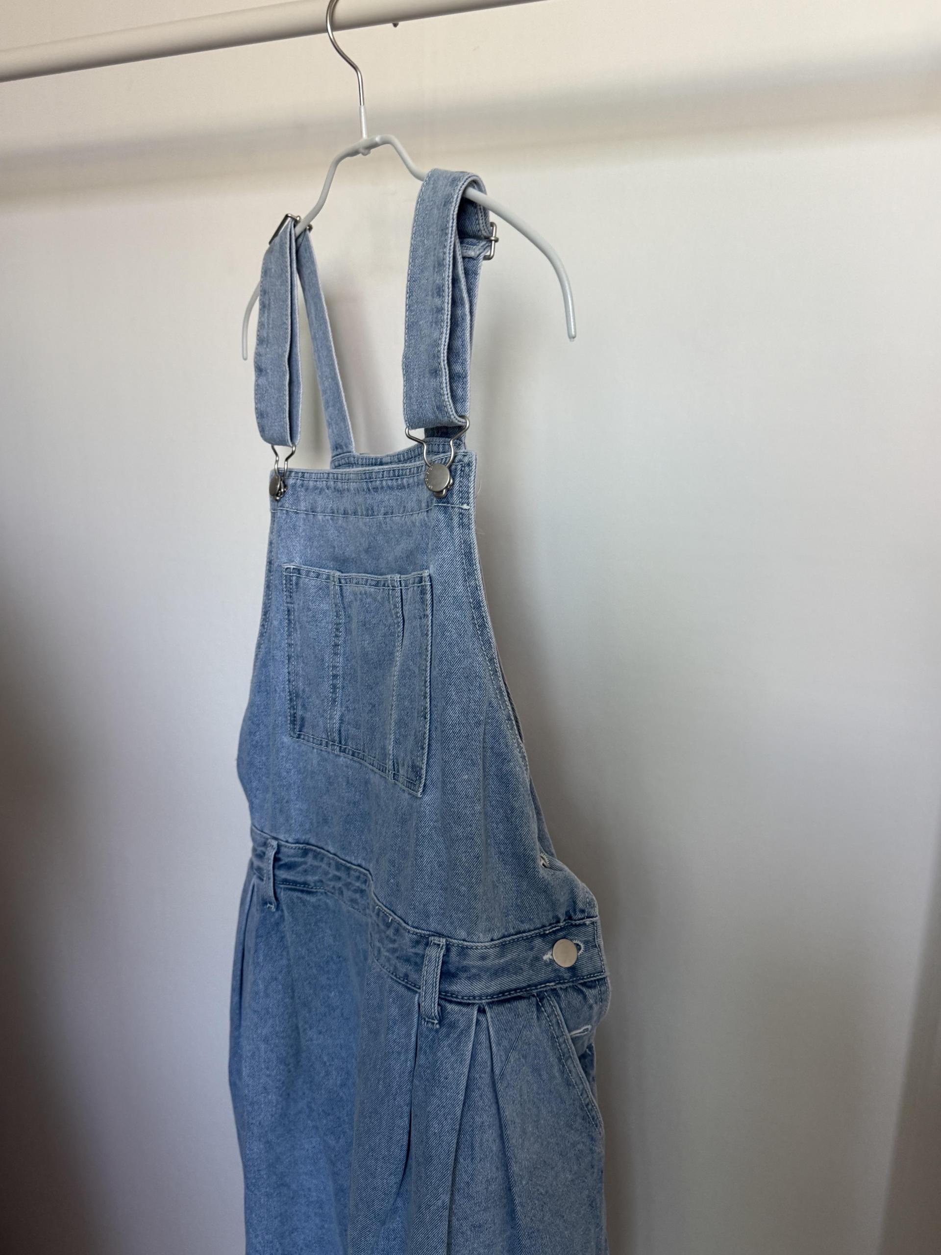 miguel denim overall 완