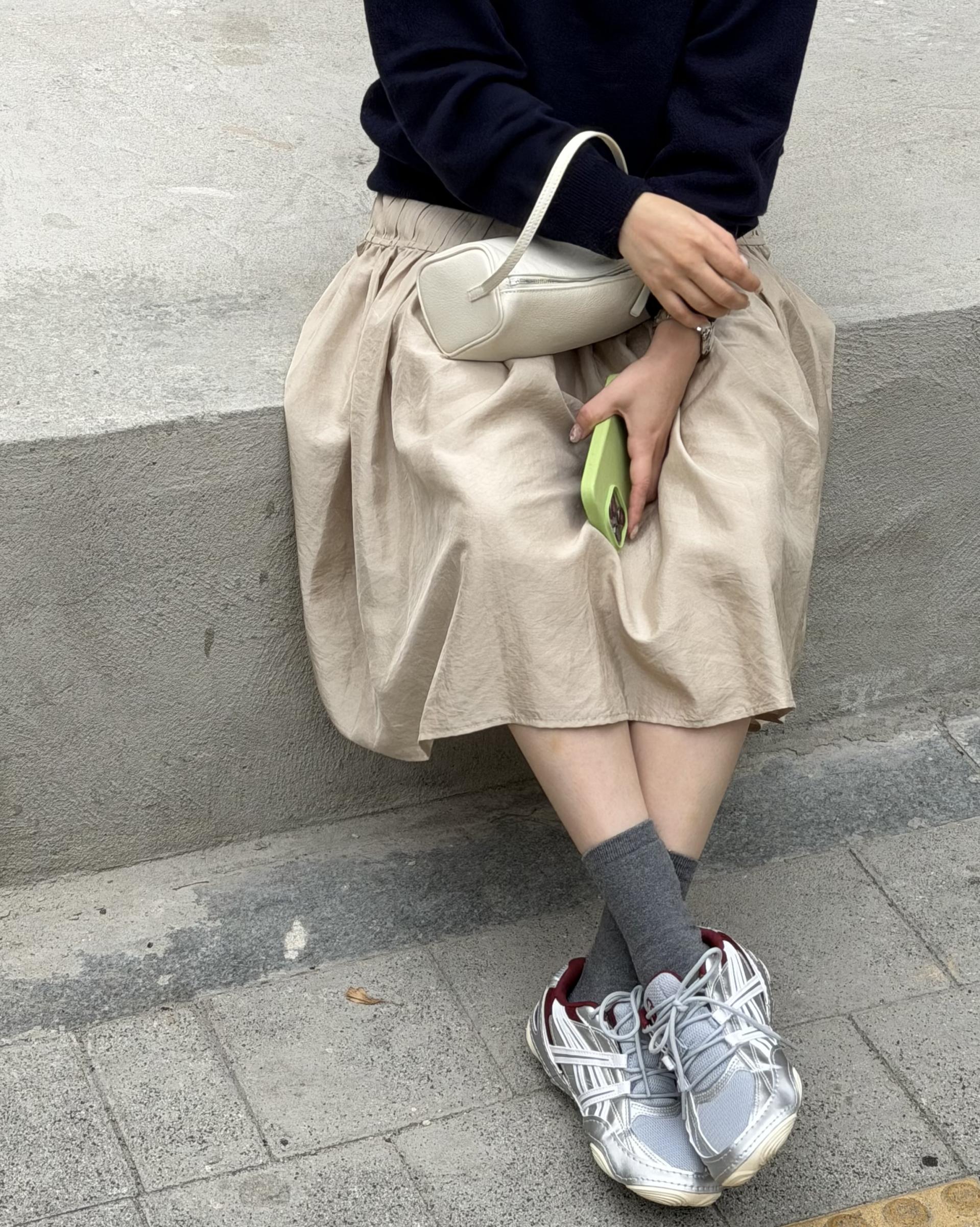 coco knit zip-up (navy/beige/grey)