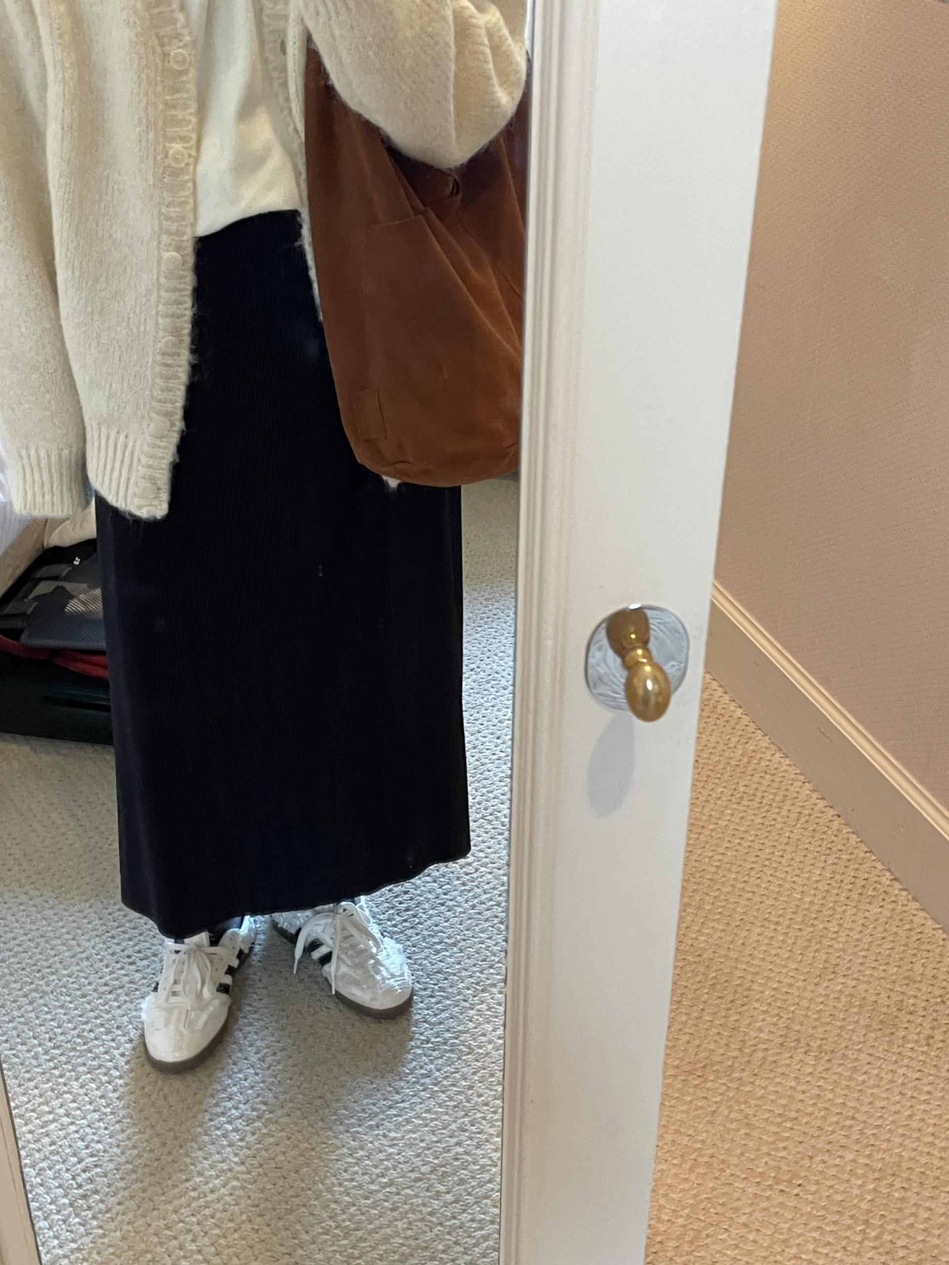 <made> penne skirt (black) (18차 pre-order)