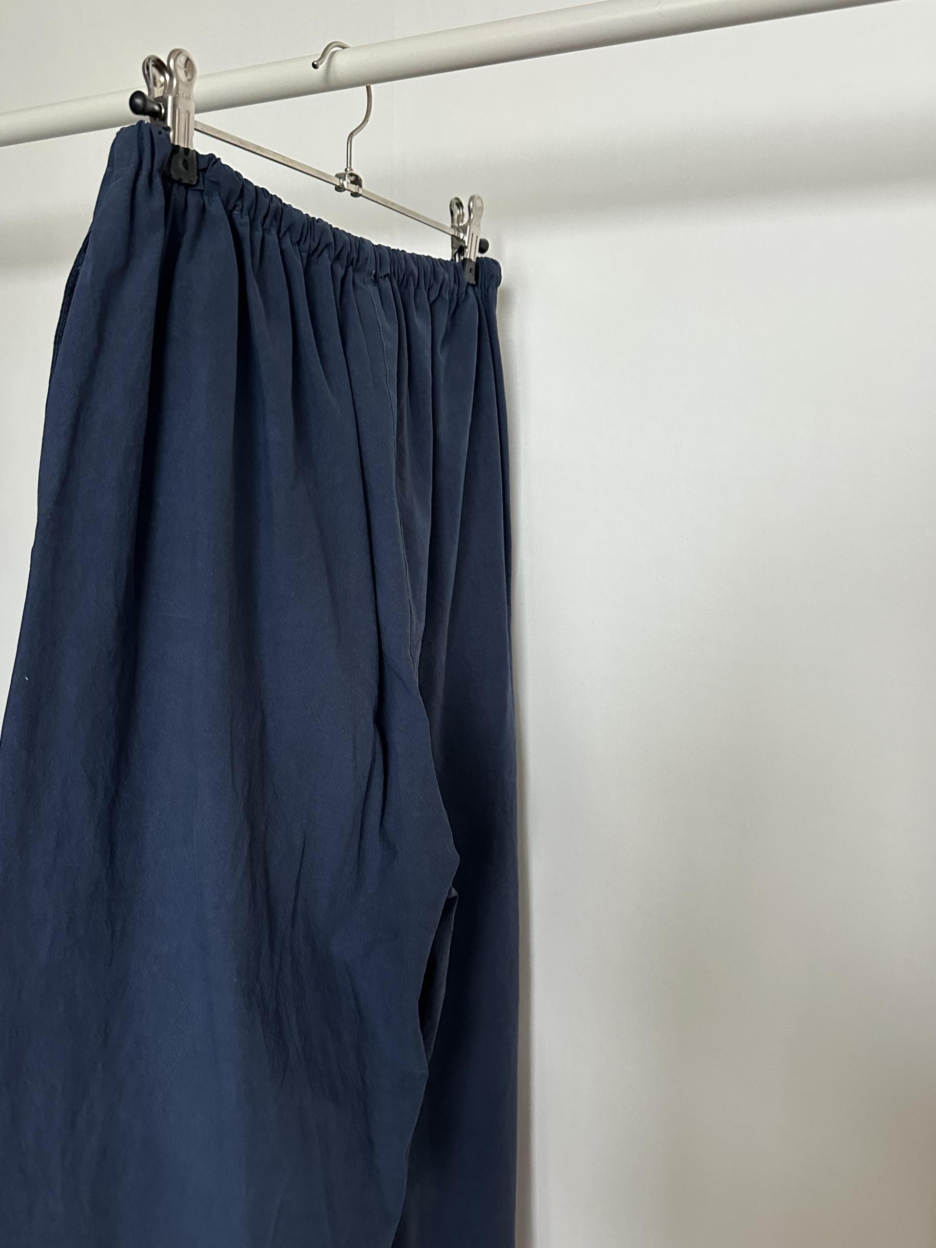 rusk cotton pants (charcoal/navy)