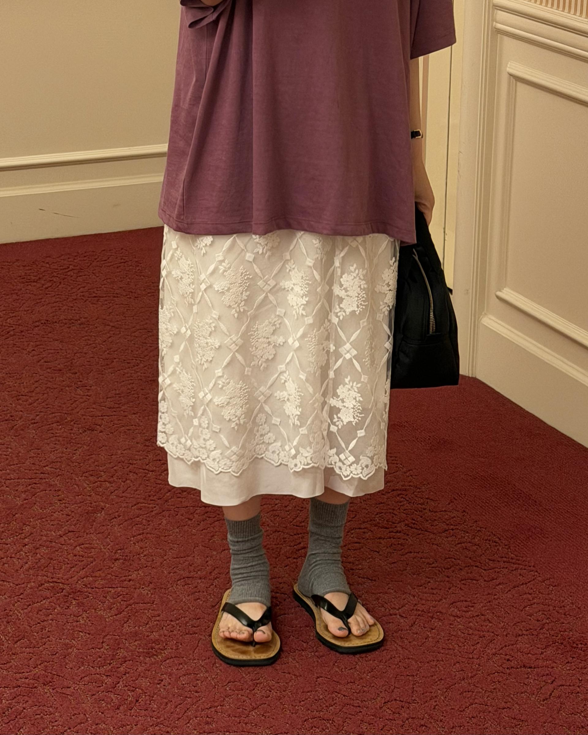 cosmic lace skirt 완