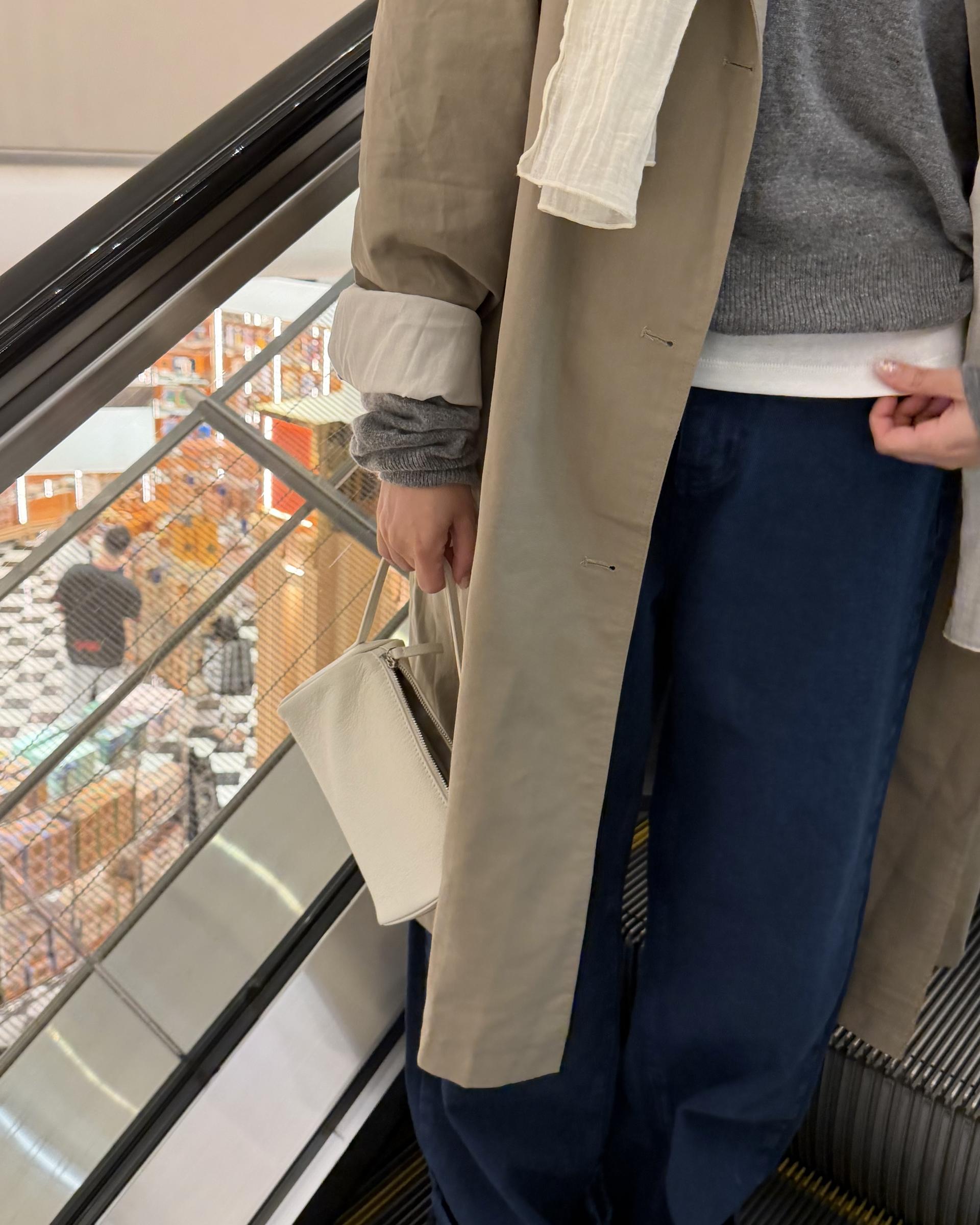 post single trench (khaki)