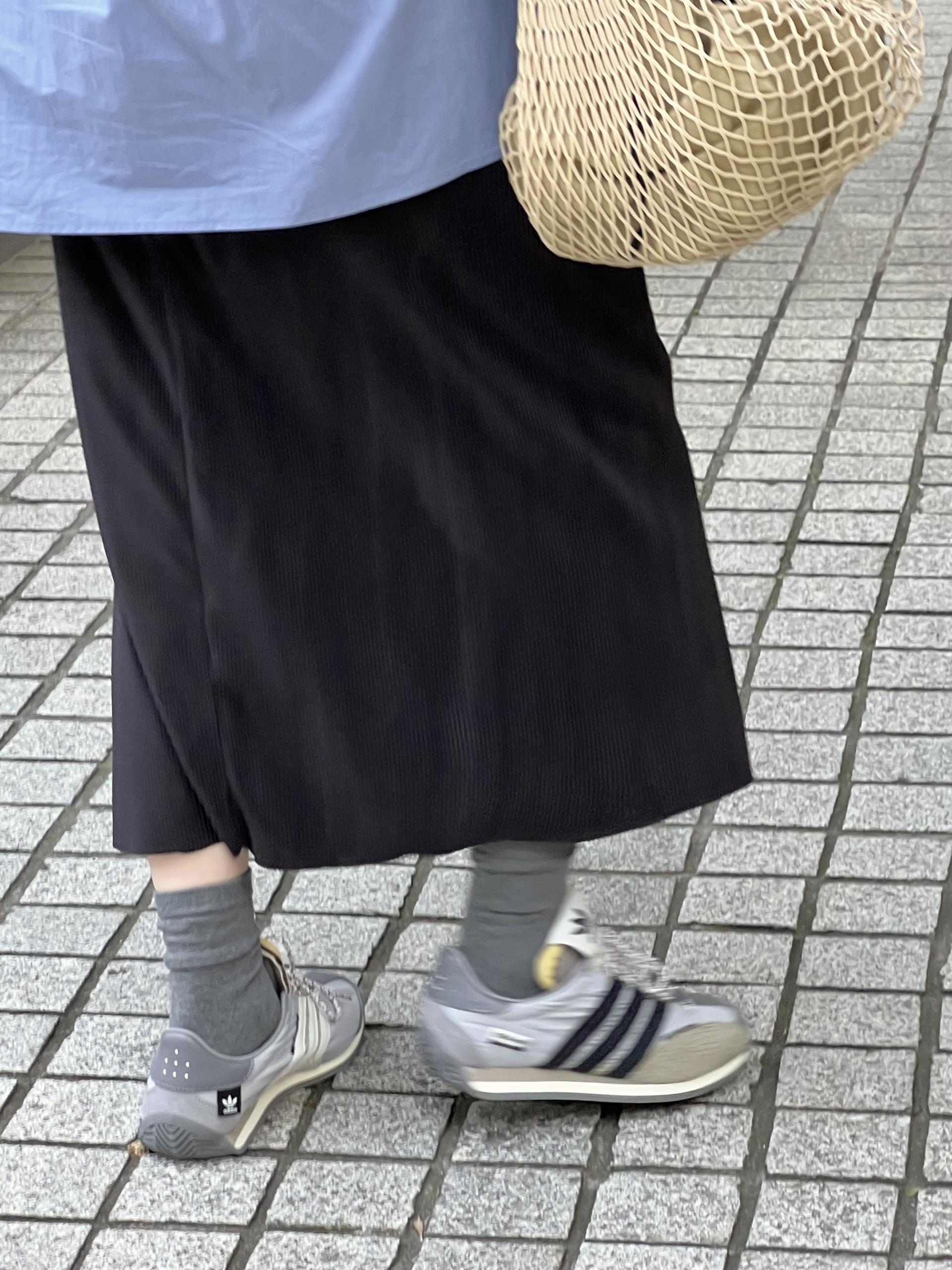 <made> penne skirt (black) (18차 pre-order)
