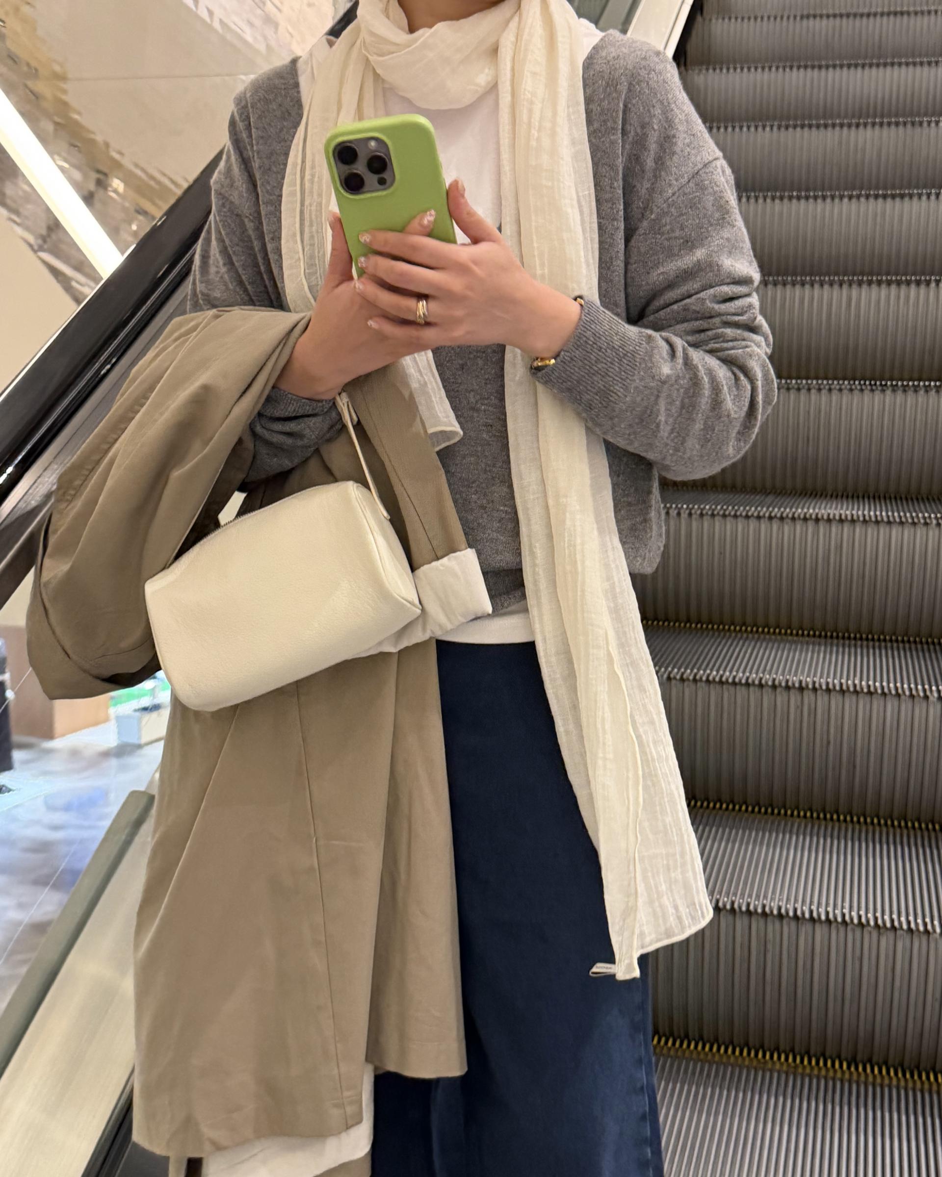 post single trench (khaki)