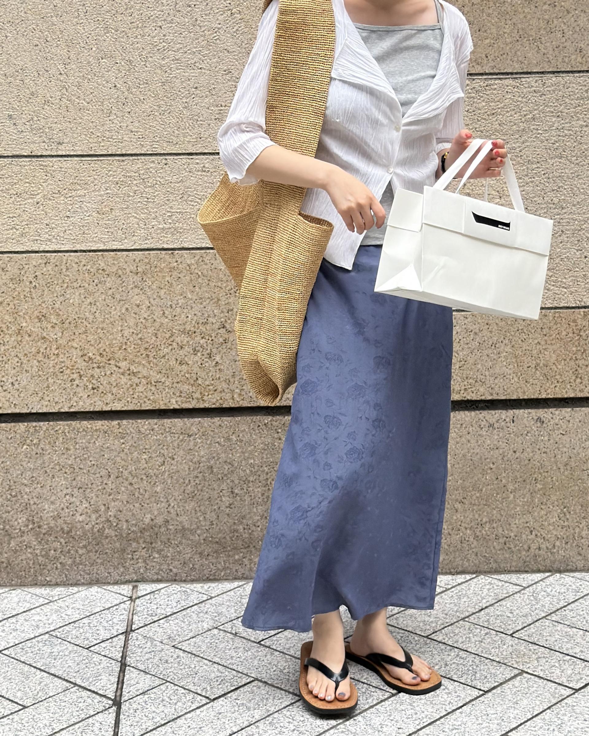 <made> Aoi jacquard skirt