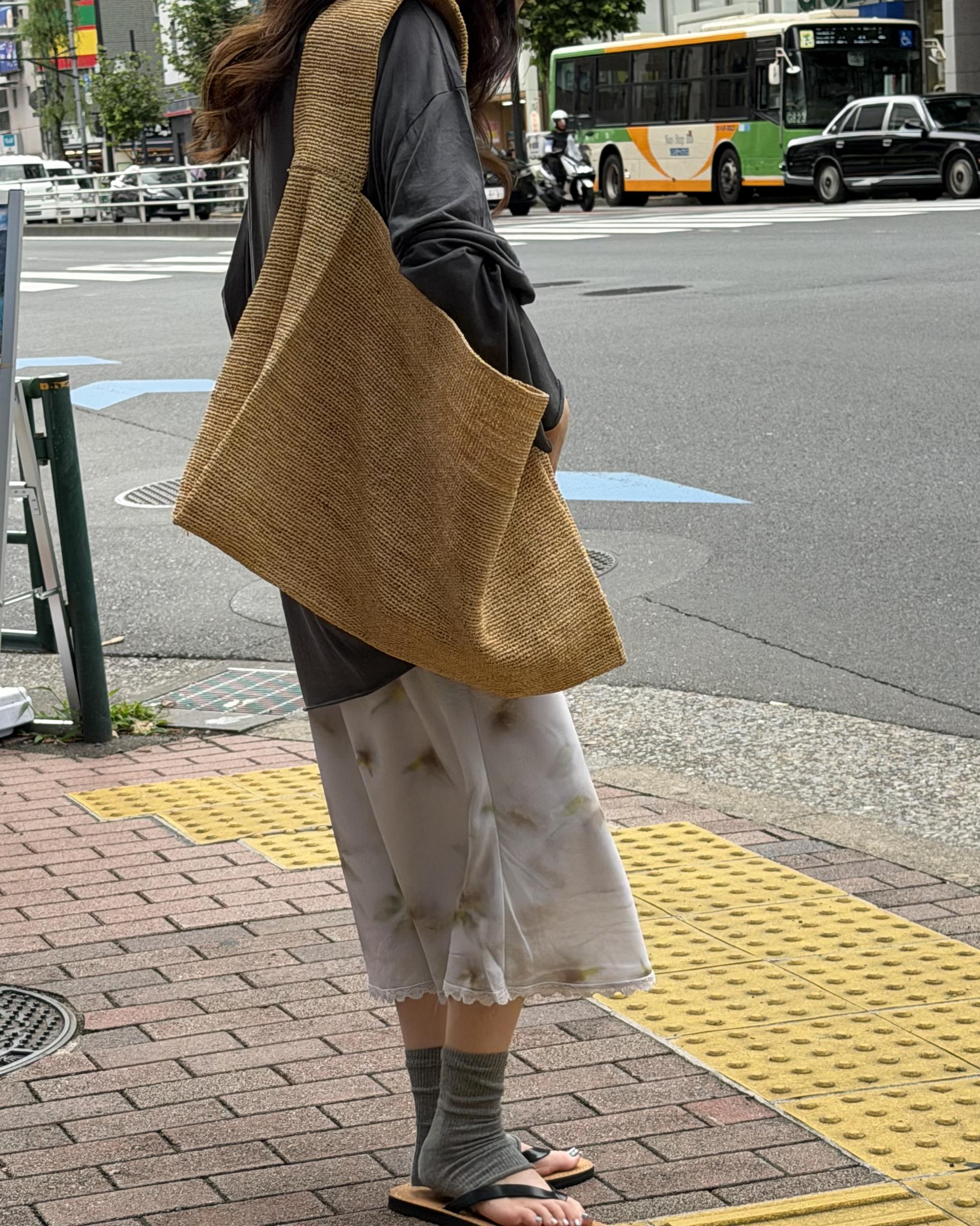 palette lace skirt (grey/purple)