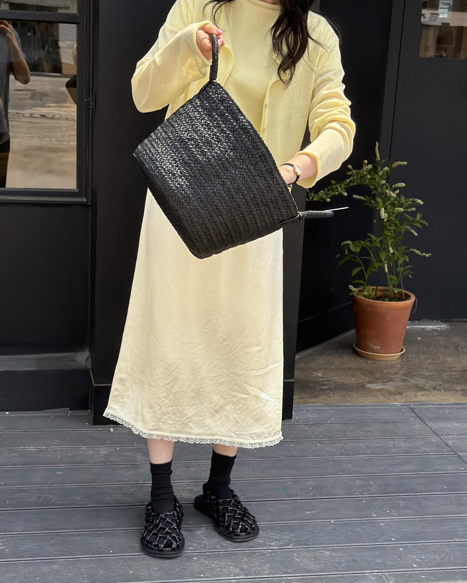 carol summer cardigan (lemon)