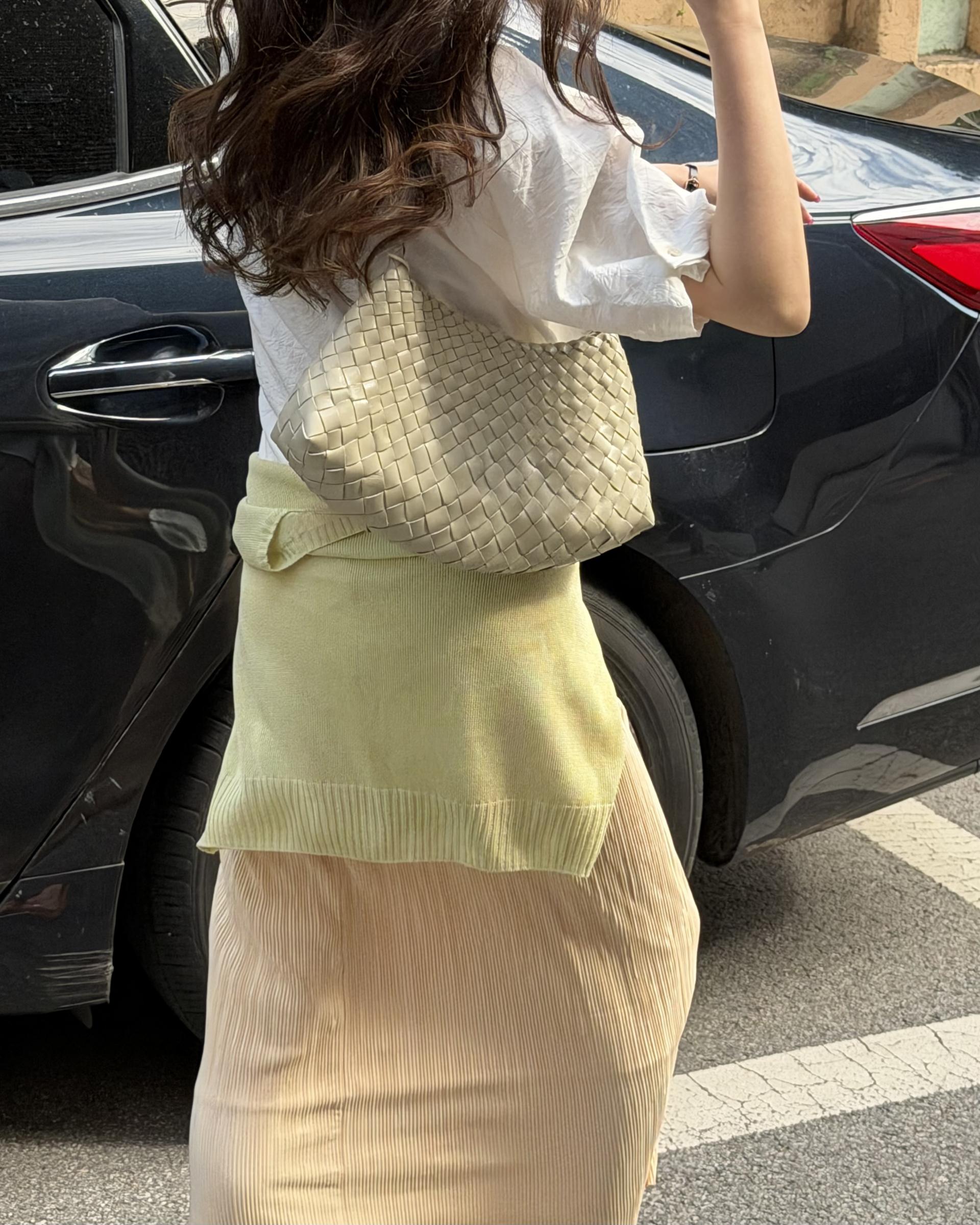 shell half shirt (cream/charcoal) 완