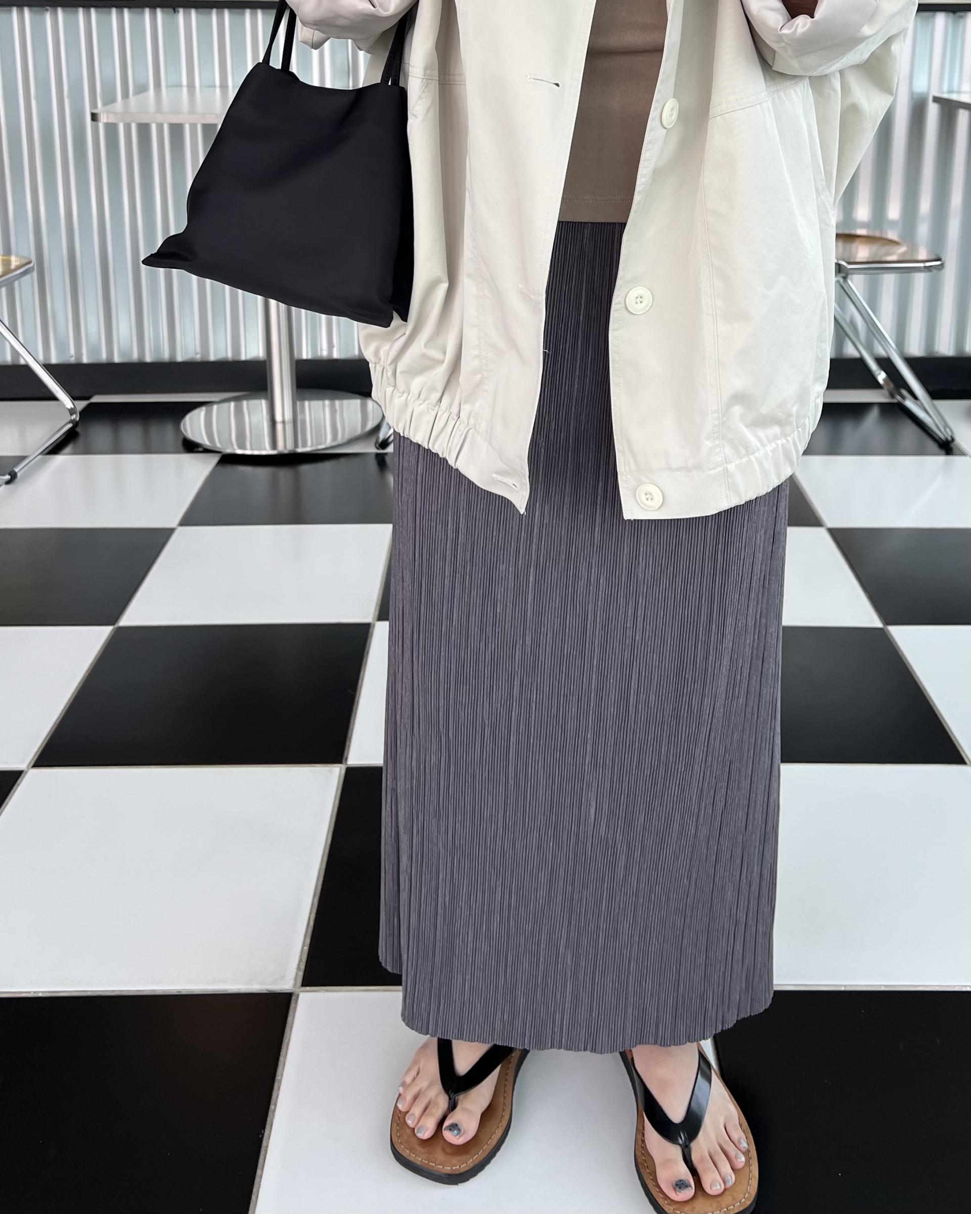grocery half jumper (cream beige/navy)