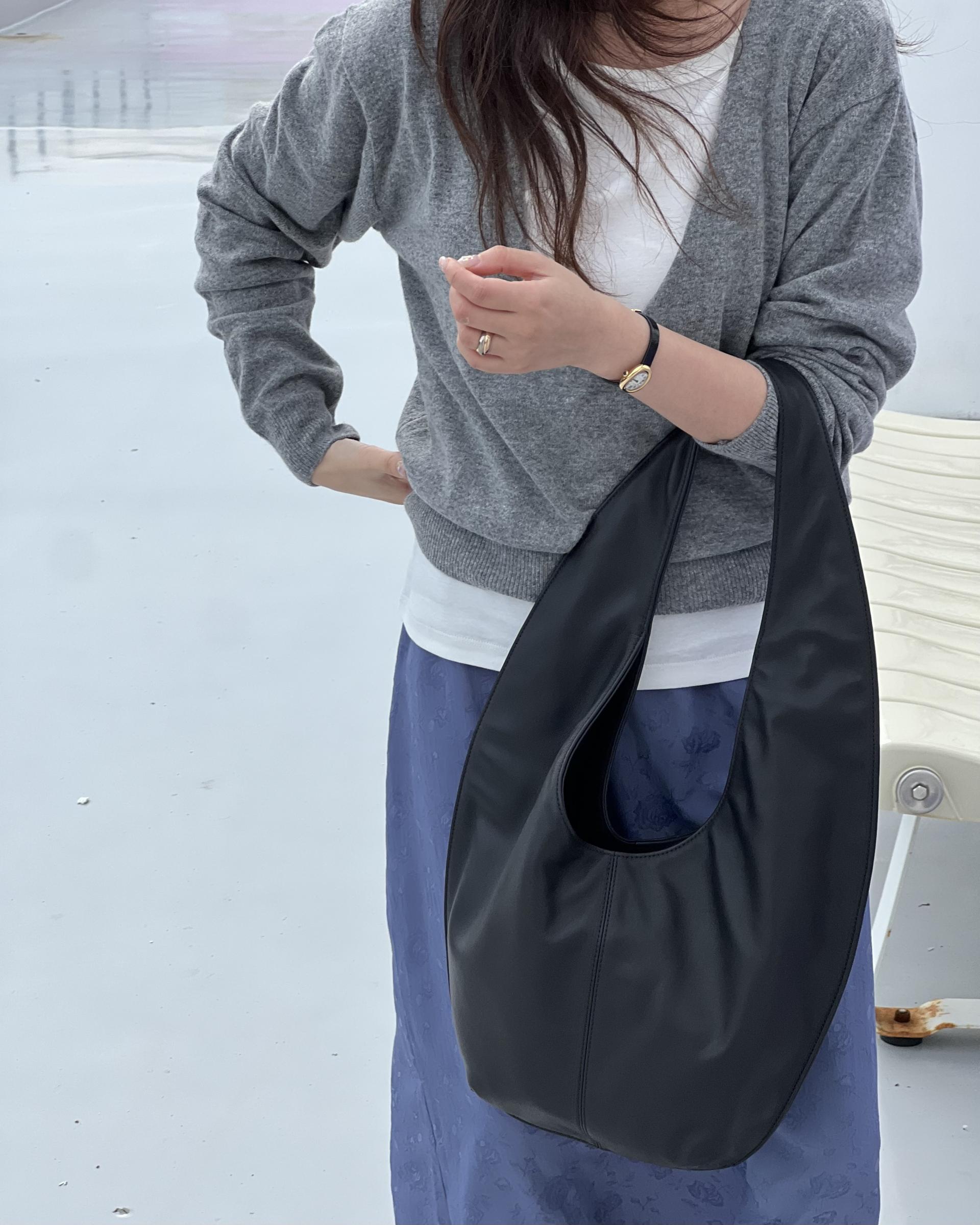 till deep v-neck knit (grey)