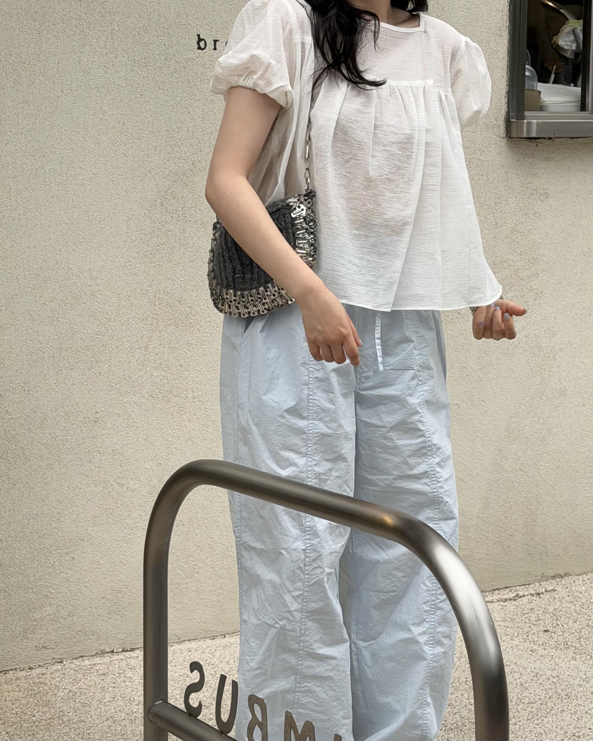 kid pants (butter/baby blue)
