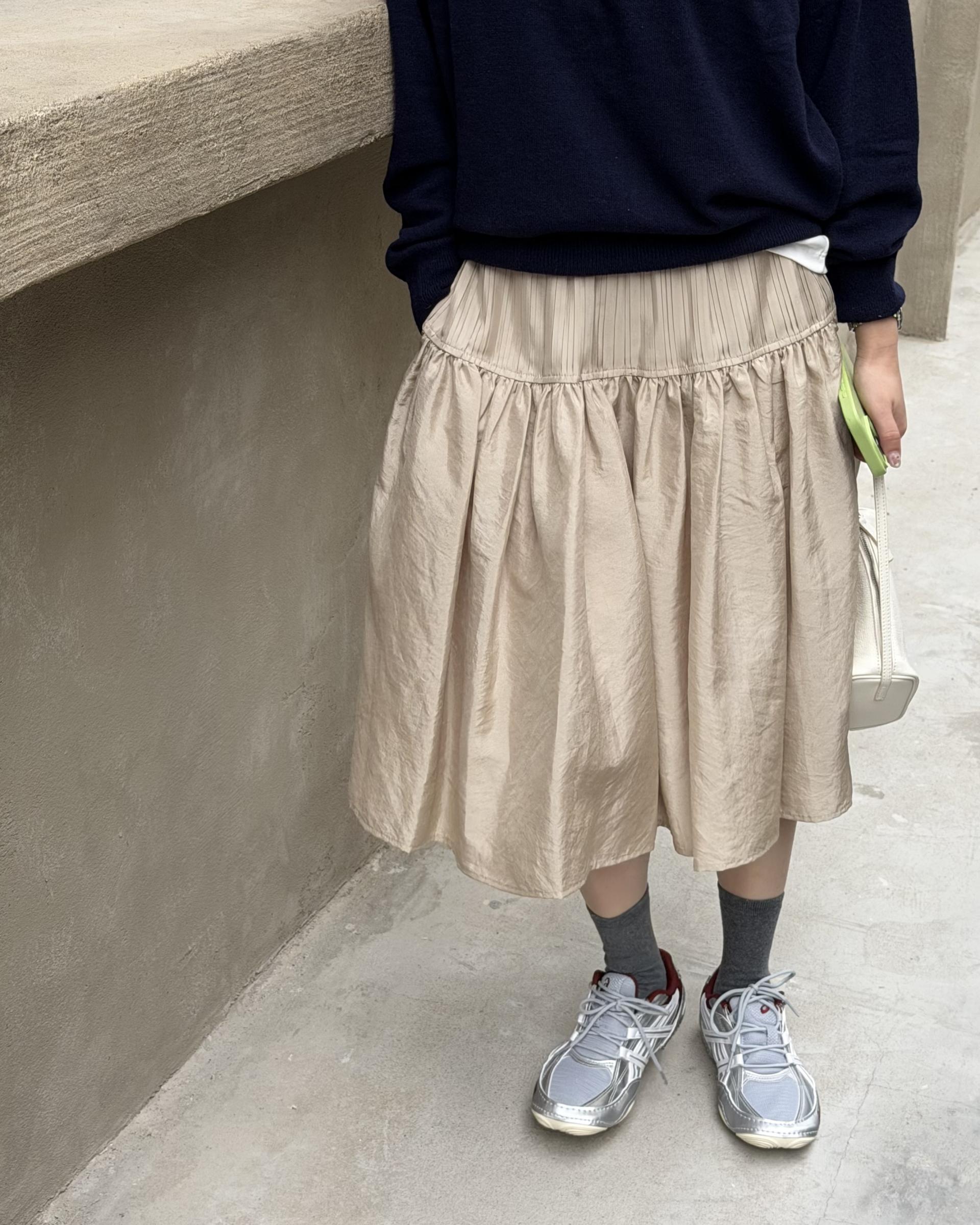 coco knit zip-up (navy/beige/grey)
