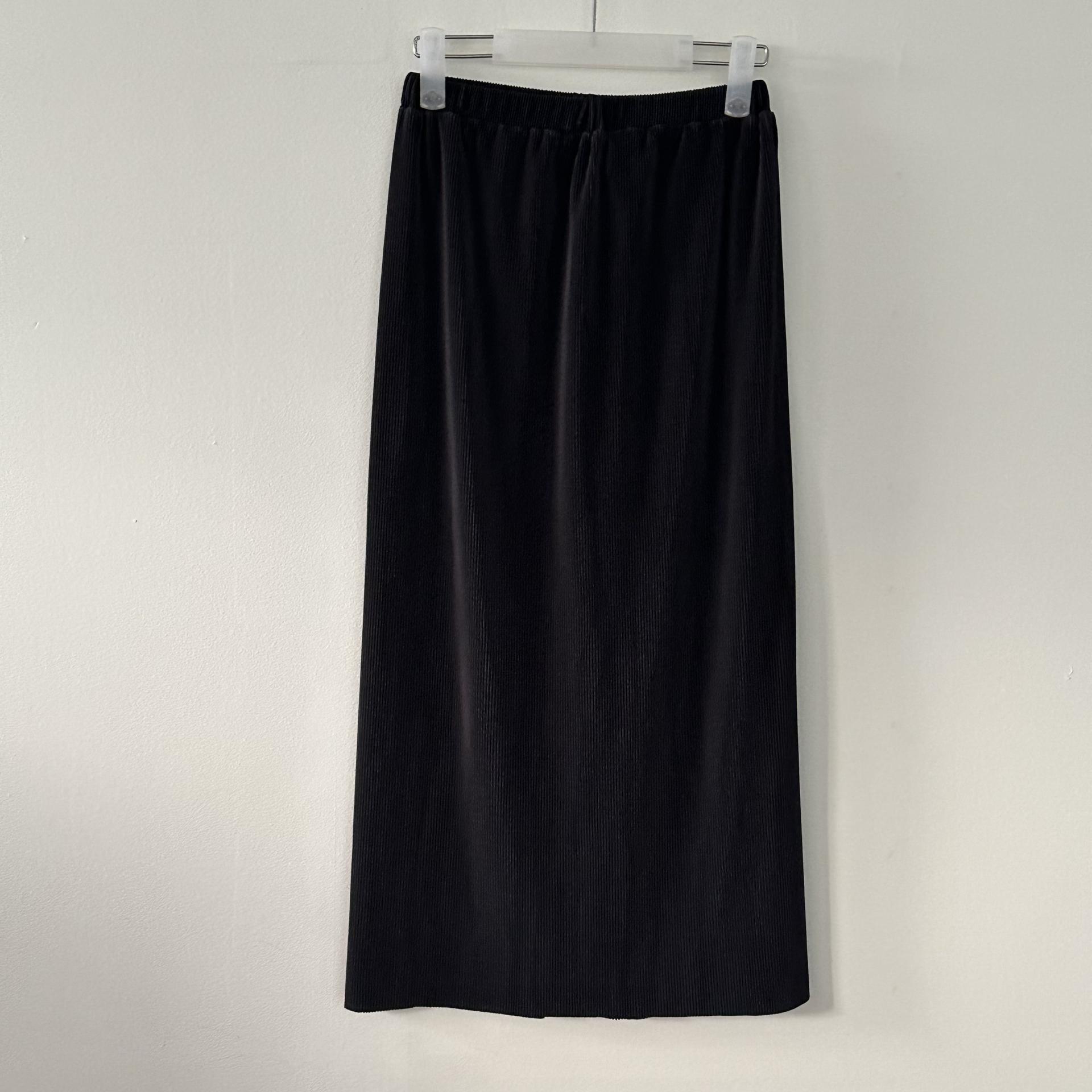<made> penne skirt (black) (18차 pre-order)