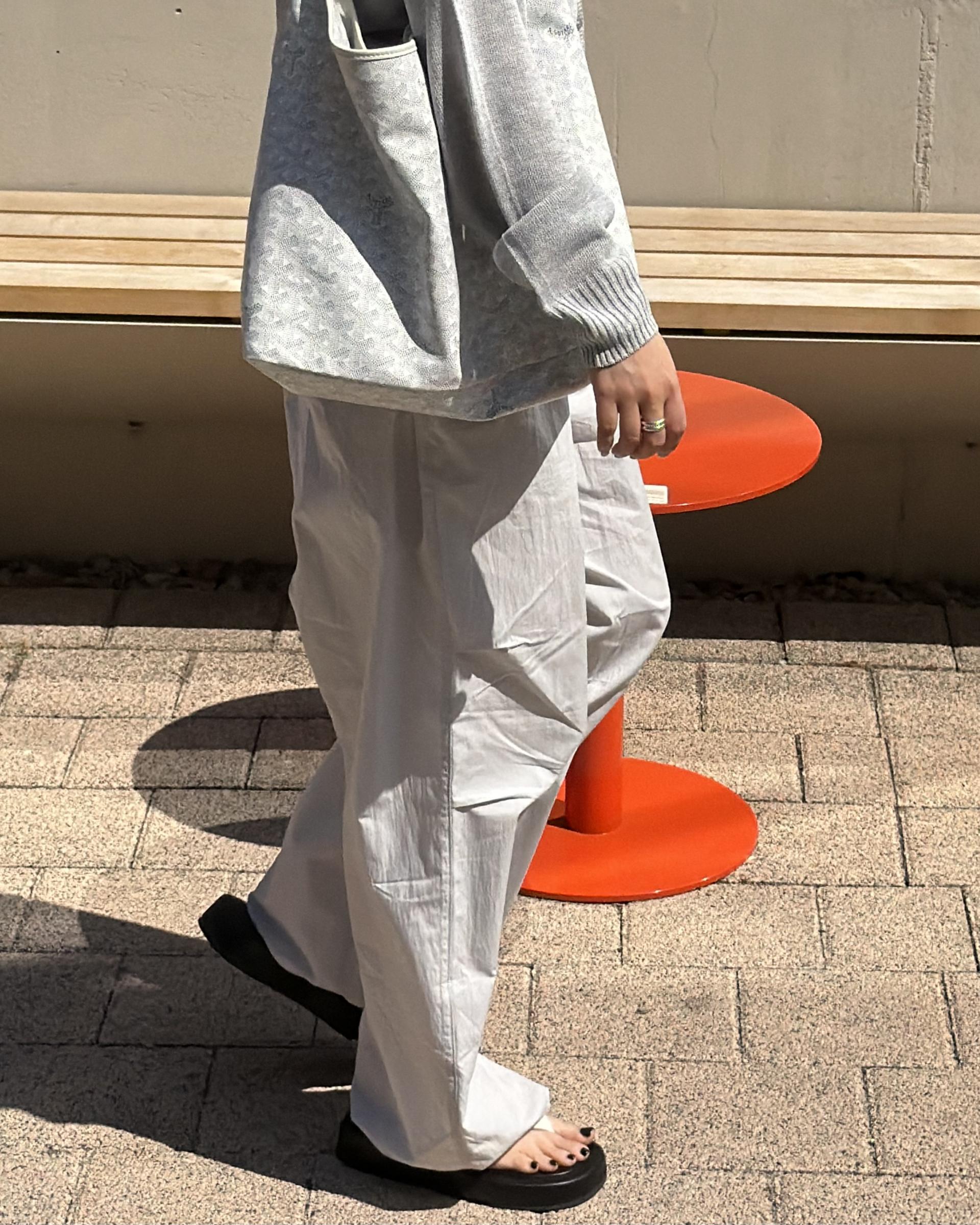 pampas string pants (pale grey)