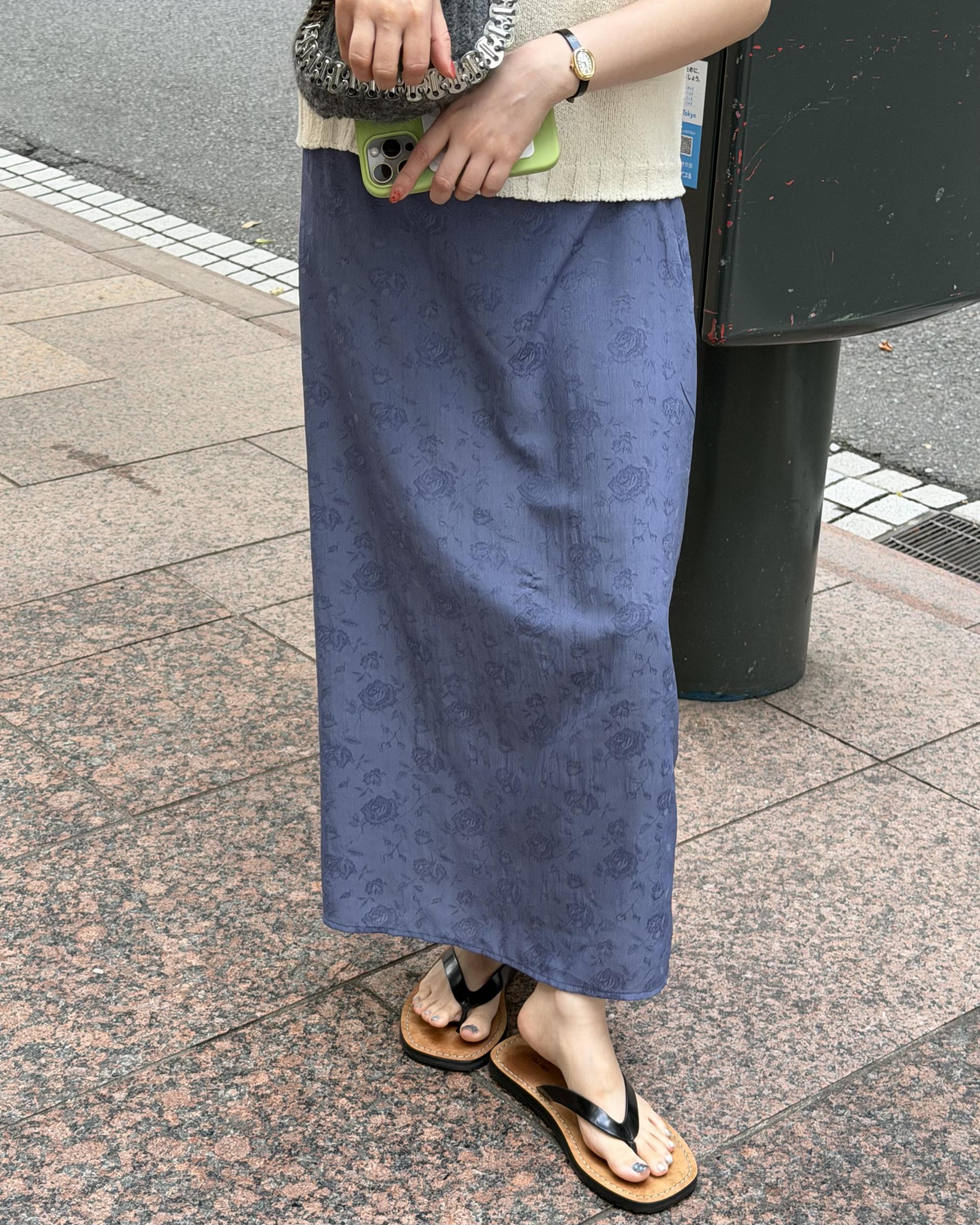 emma half knit (cream/pale grey/charcoal)