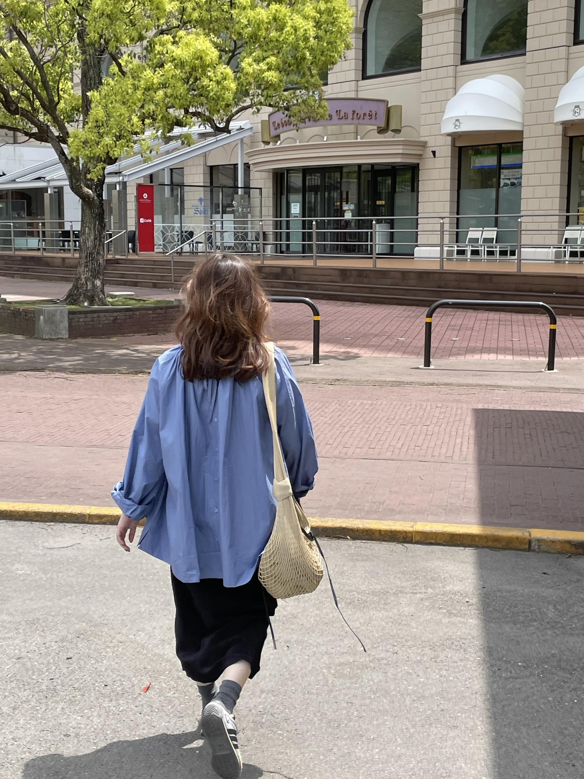 <made> sorbet blouse (indigo blue) (13차 pre-order)