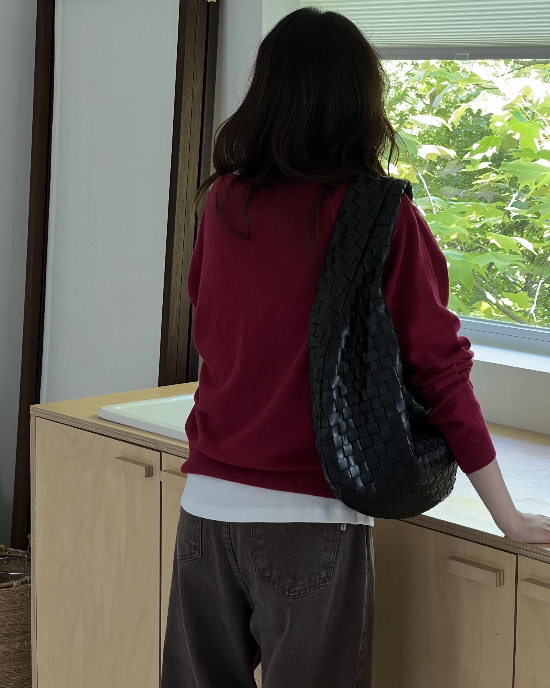moon dying pants (brown/blue)