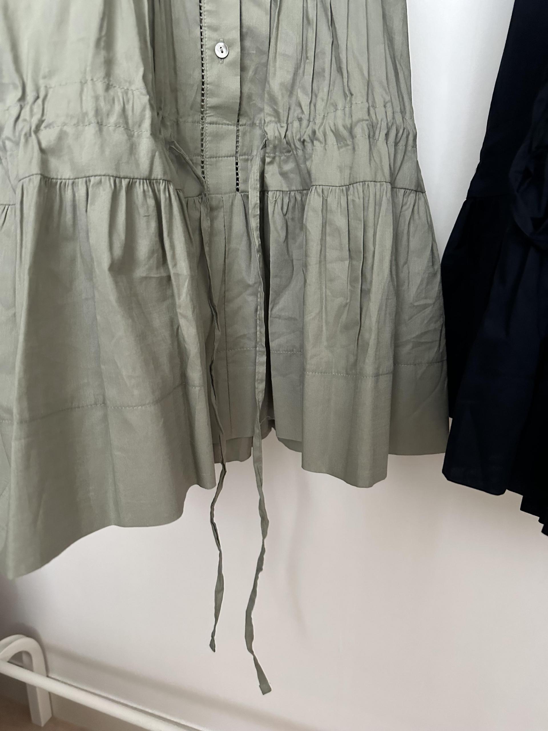 deborah pintuck dress (khaki/ivory/navy) 소재추가