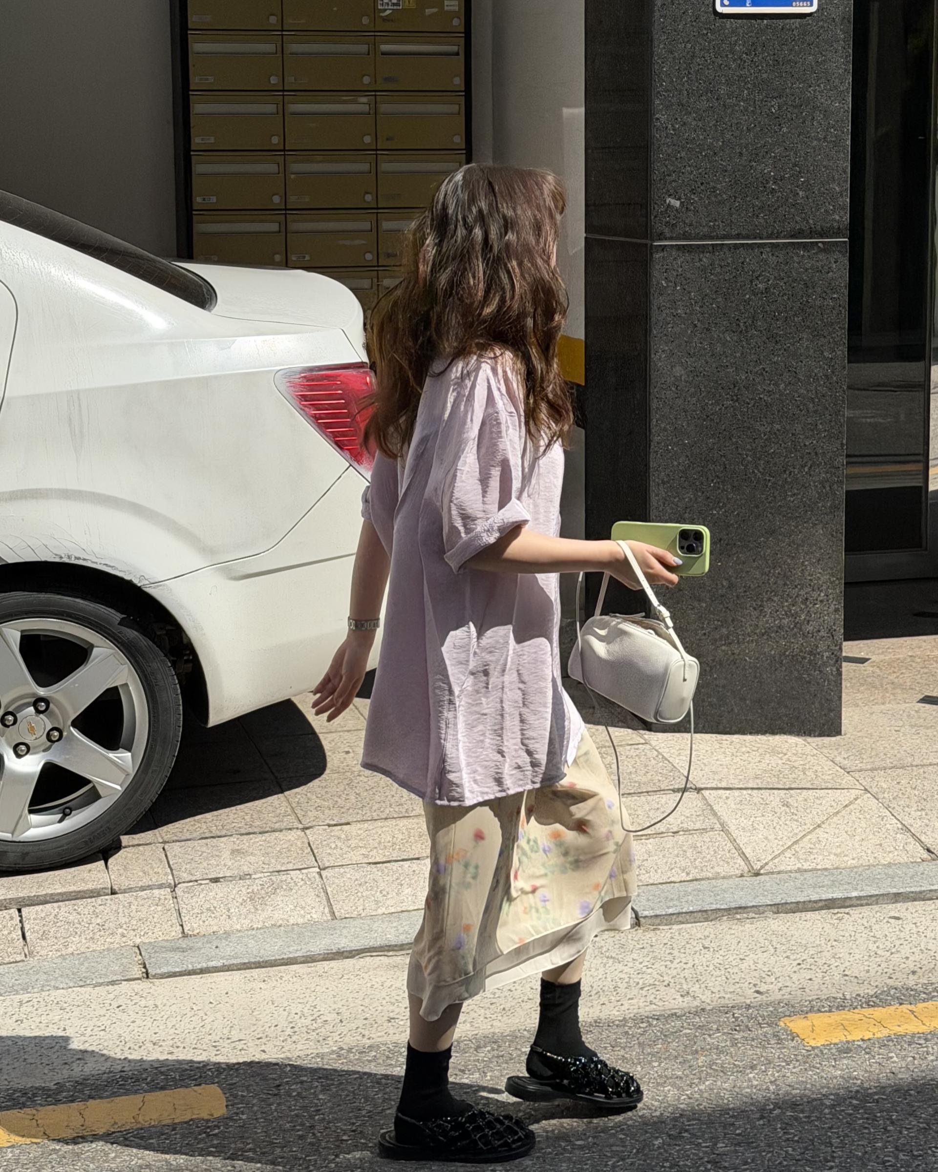 bong bong skirt (beige/black)
