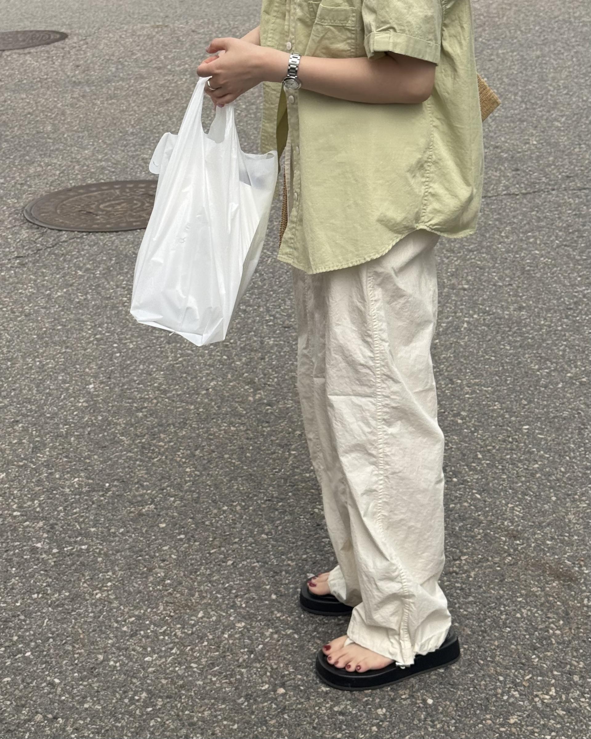 kid pants (butter/baby blue)