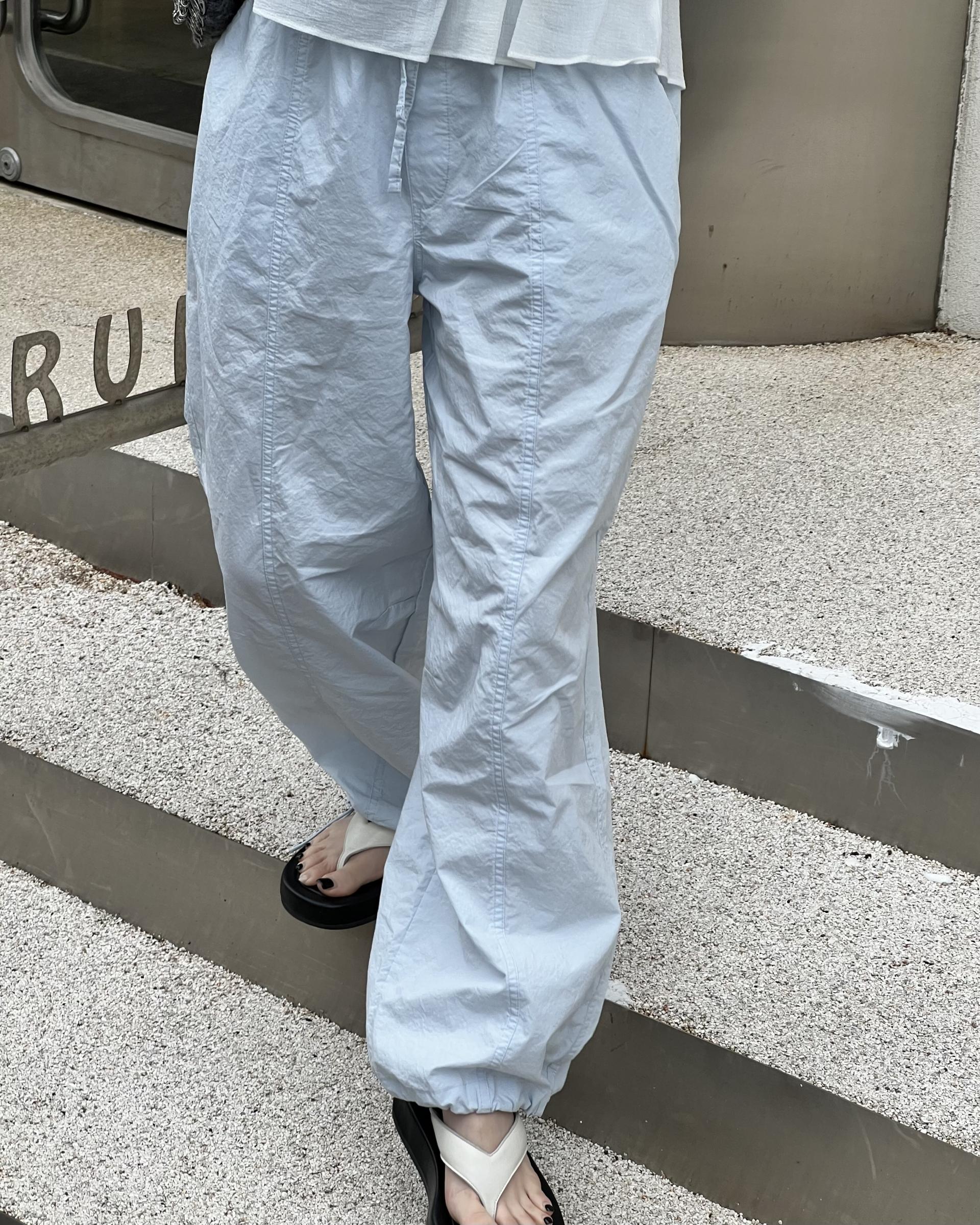 kid pants (butter/baby blue)