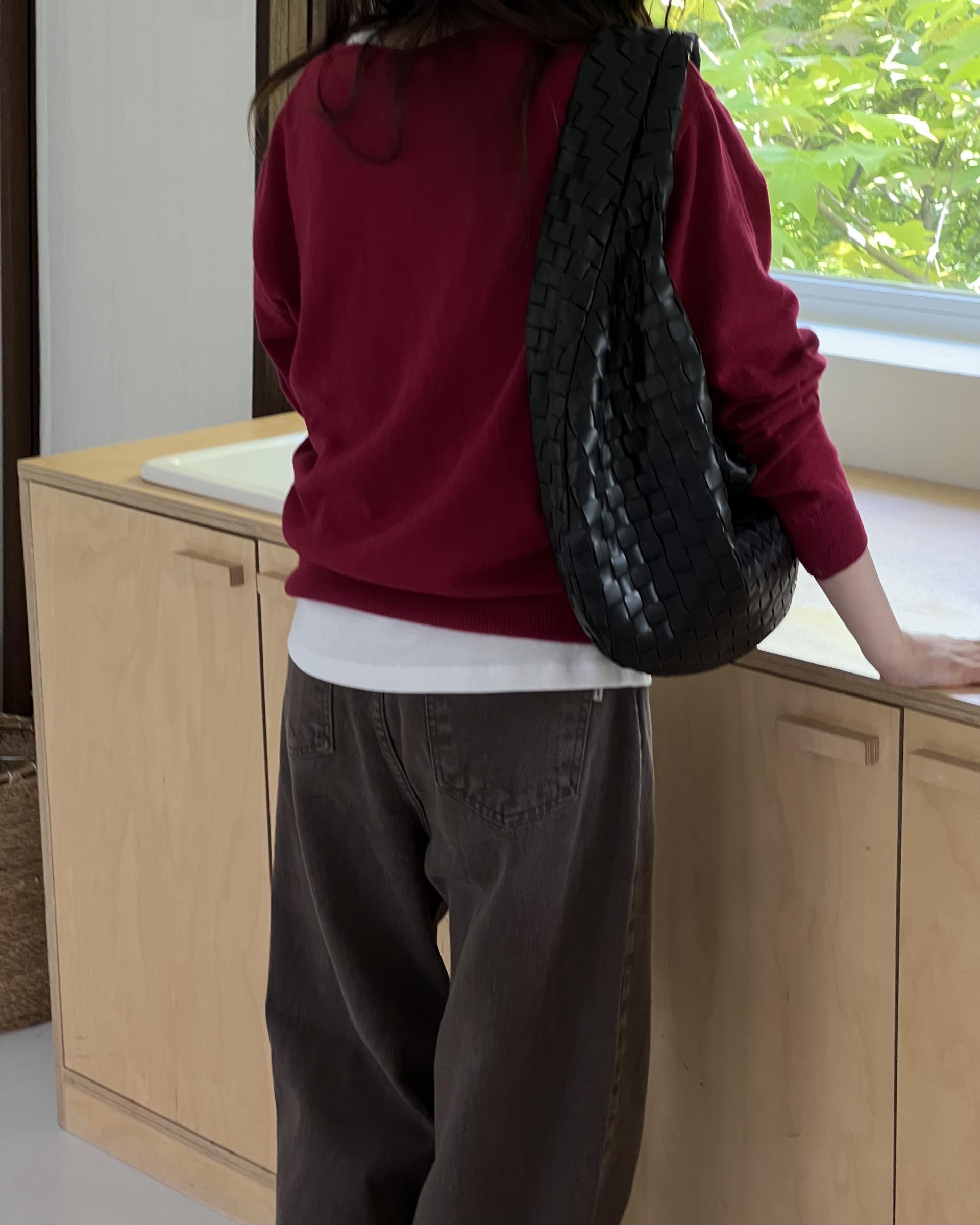 moon dying pants (brown/blue)