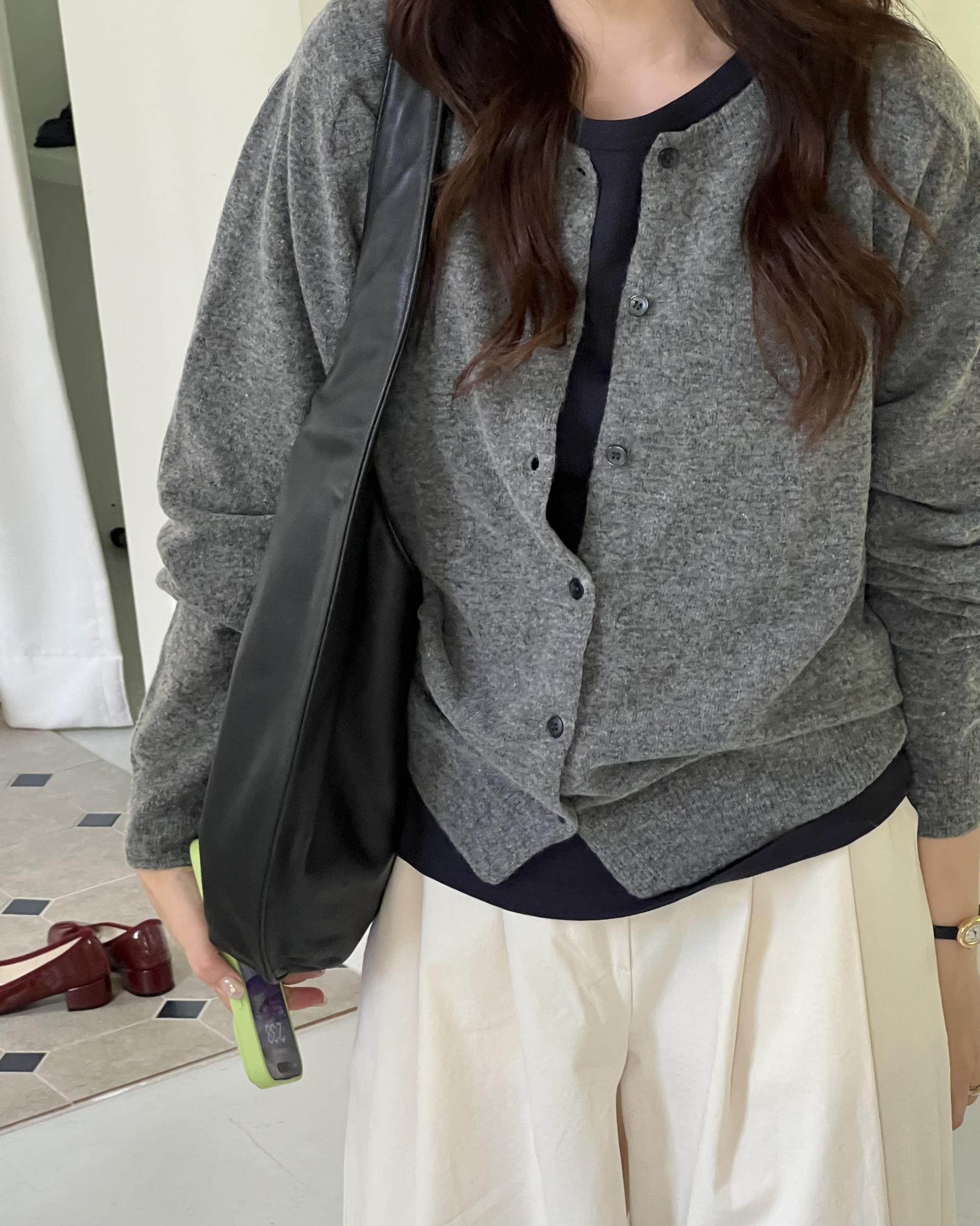 cotton pintuck pants (navy/cream/khaki)
