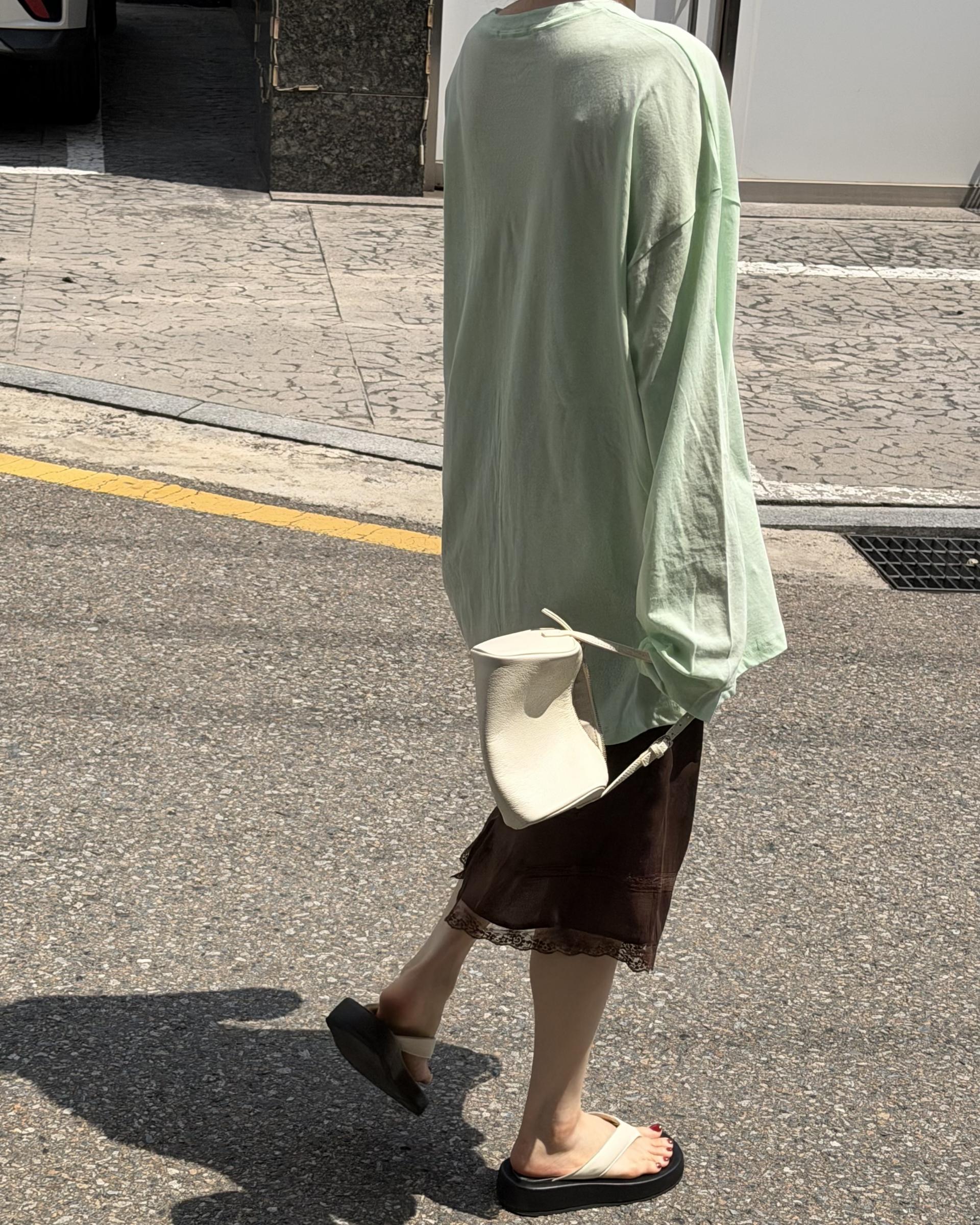 fruit top (white/mint/yellow/black/melange/pink)