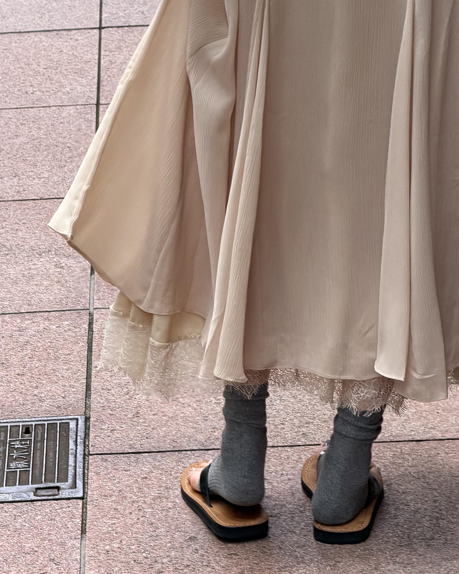 veil lace skirt
