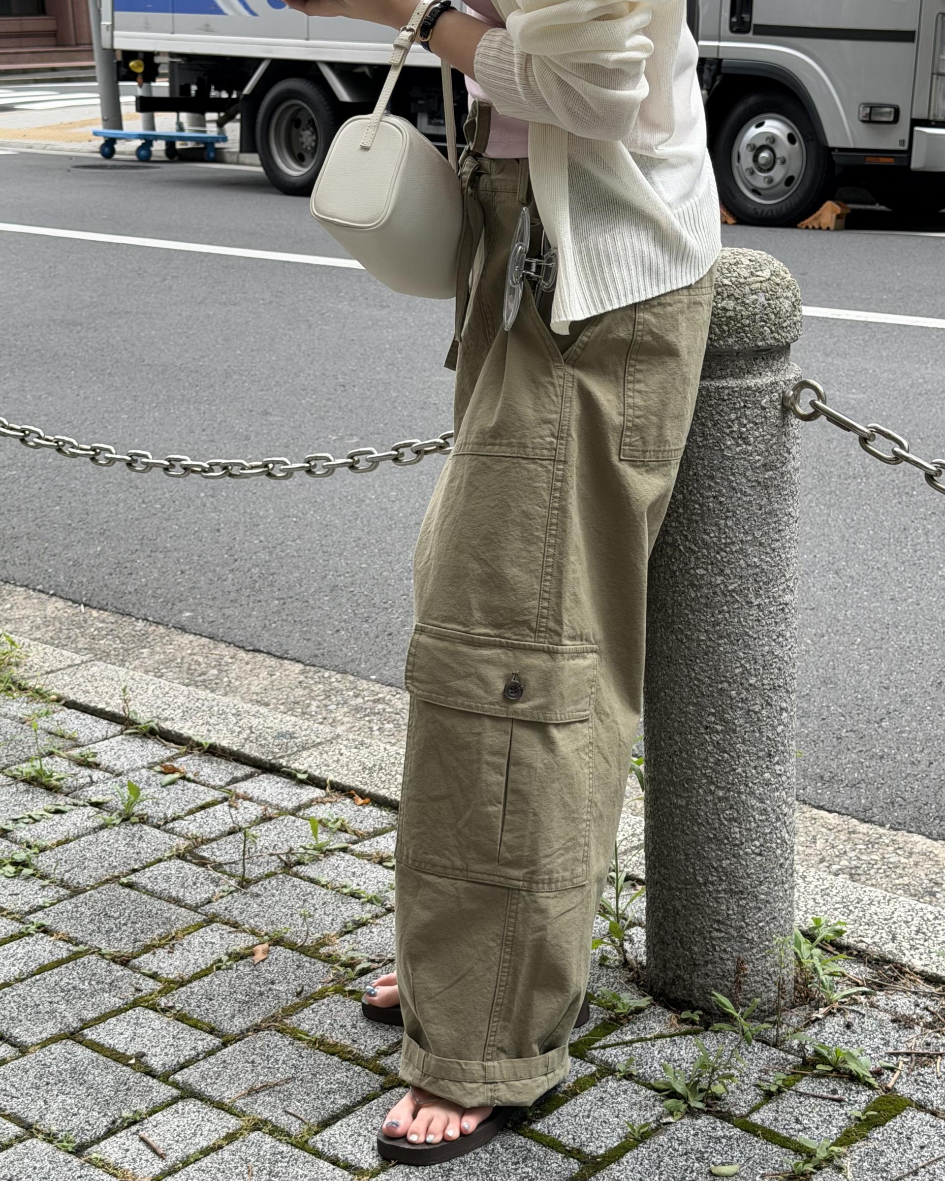 cuba cargo pants (khaki/beige)