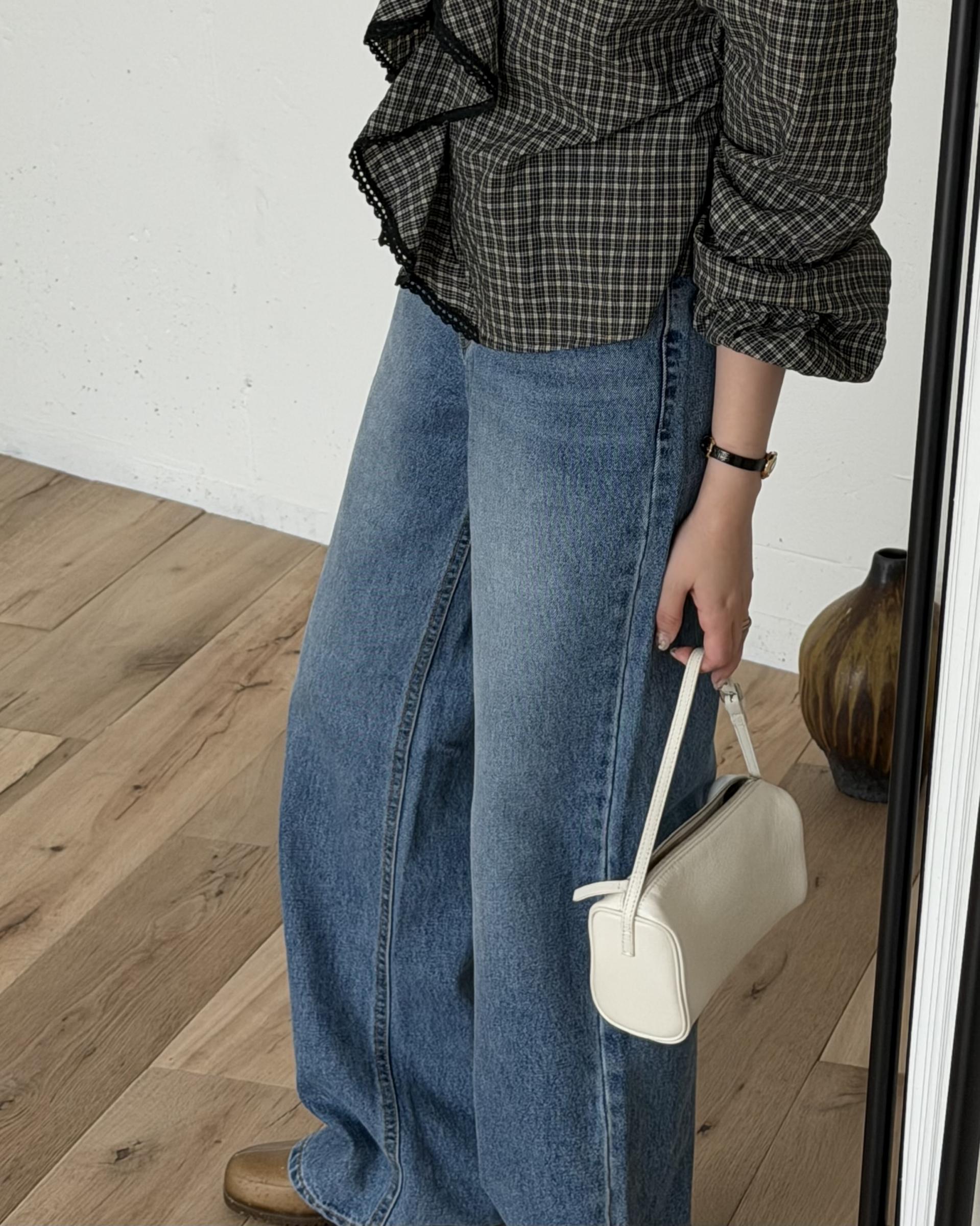 road wide denim