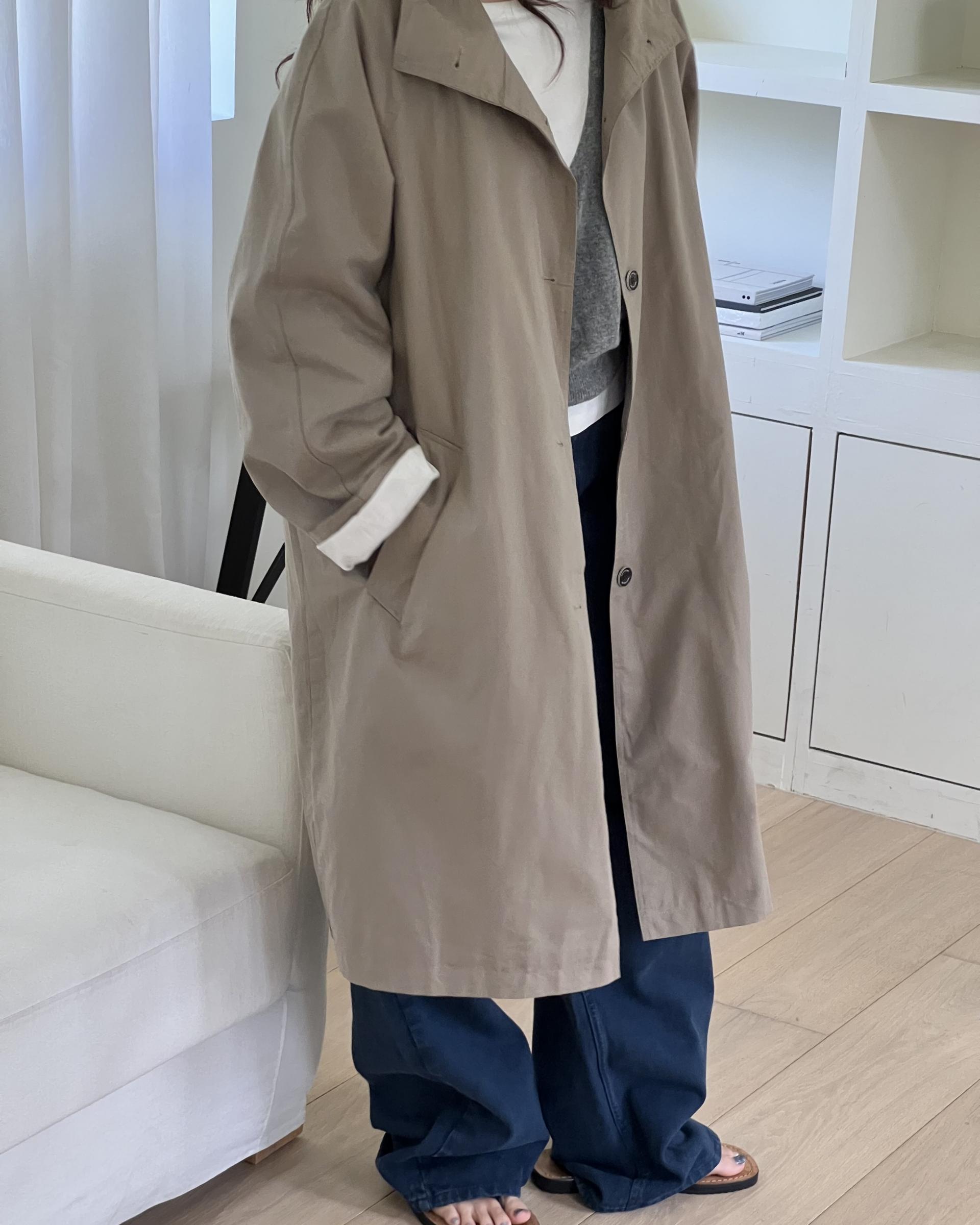 post single trench (khaki)