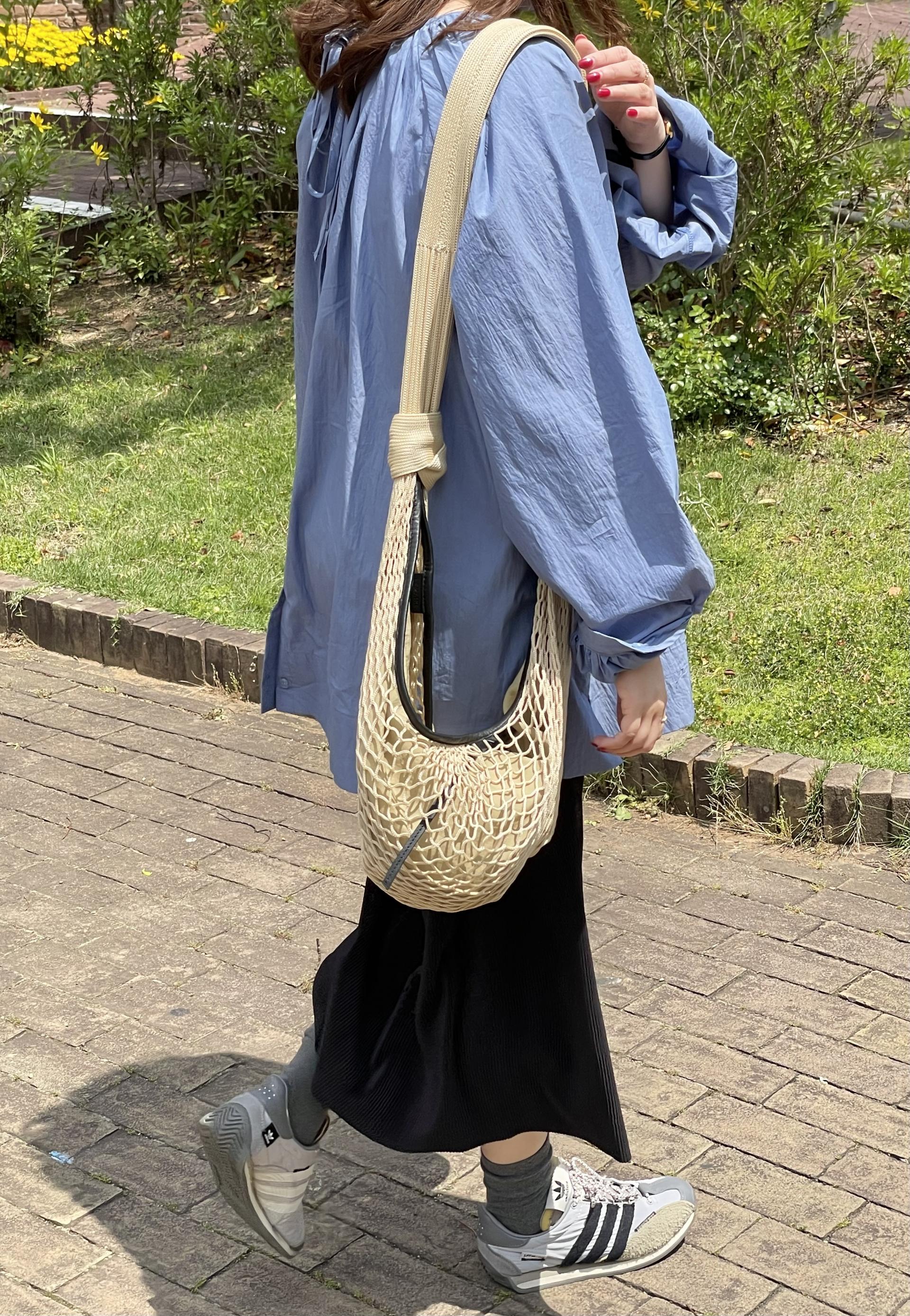 <made> sorbet blouse (indigo blue) (13차 pre-order)