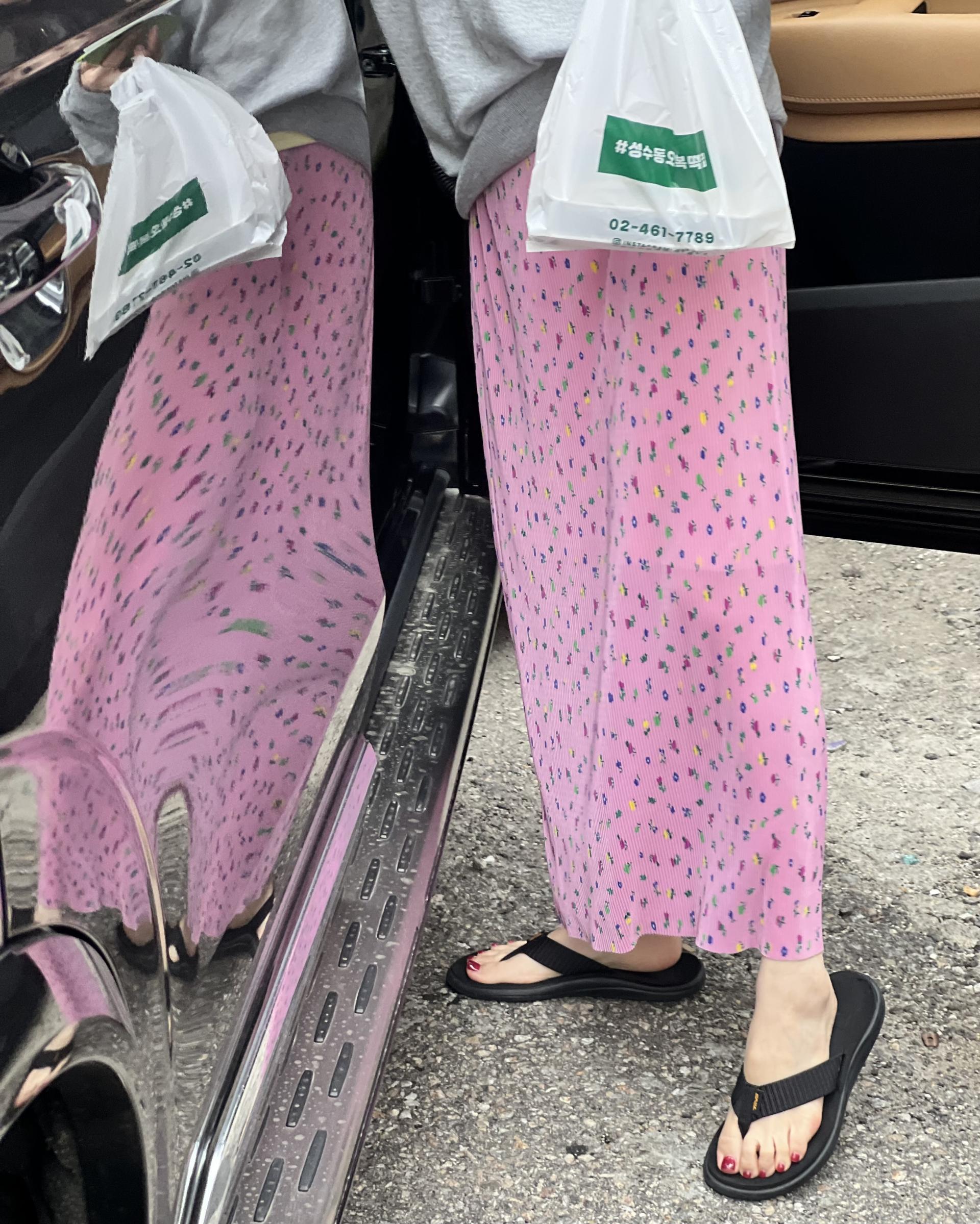<made> penne skirt (bubble gum)