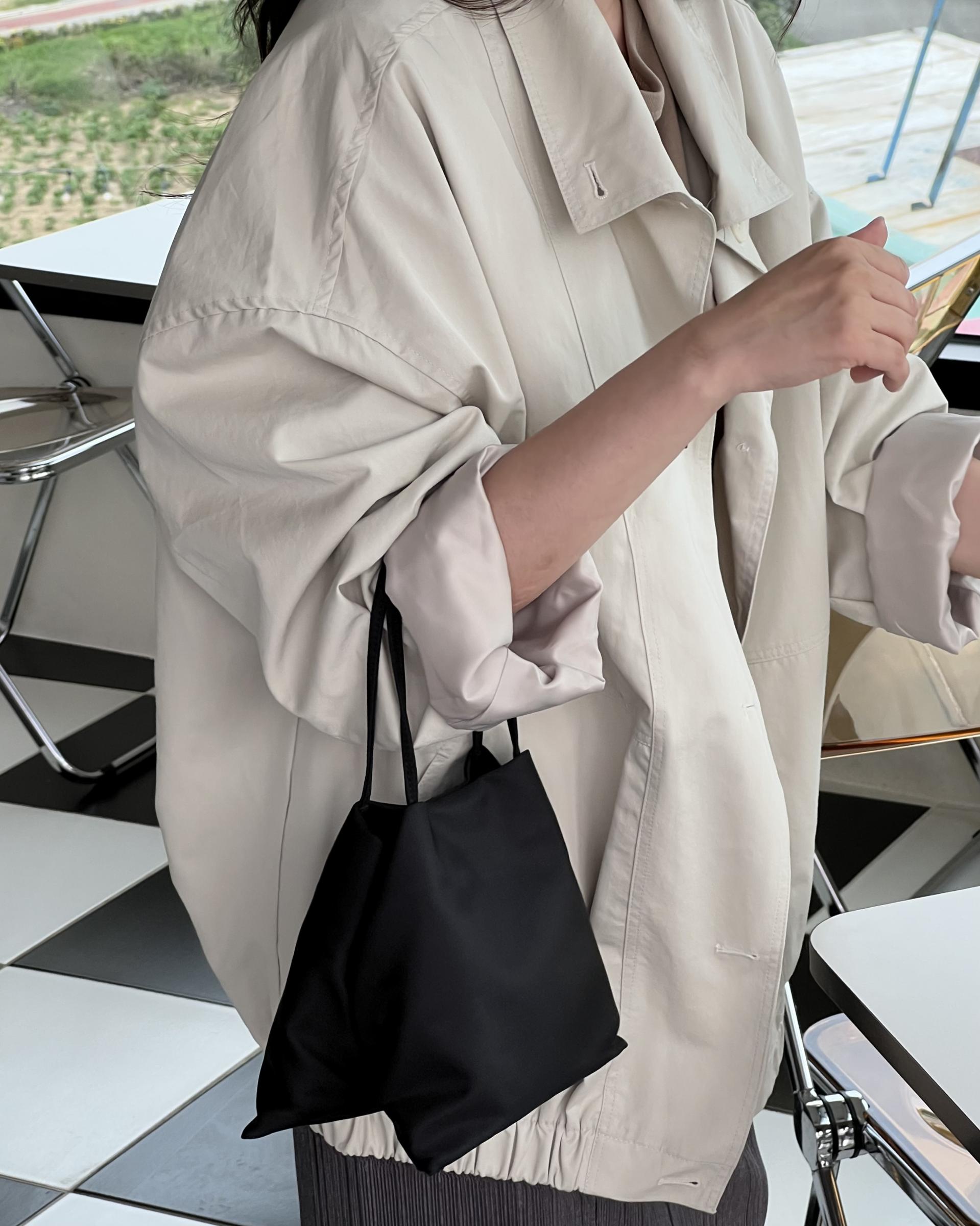 grocery half jumper (cream beige/navy)