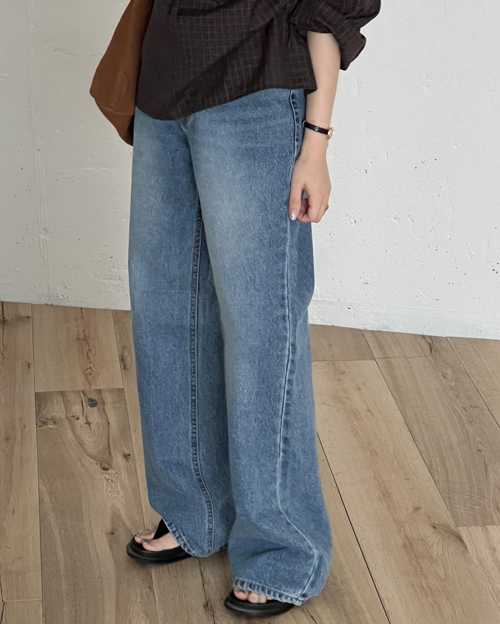 road wide denim