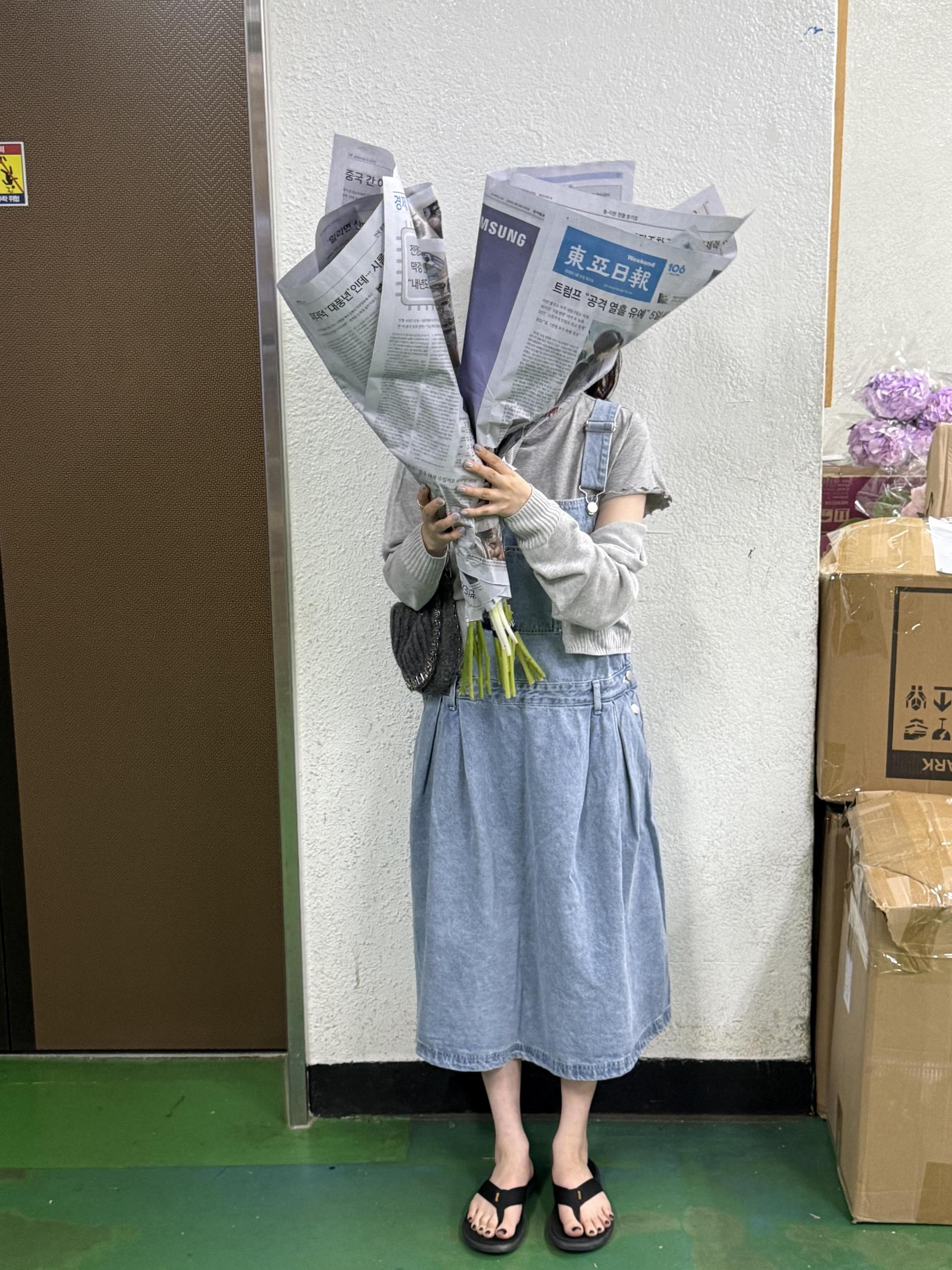 miguel denim overall
