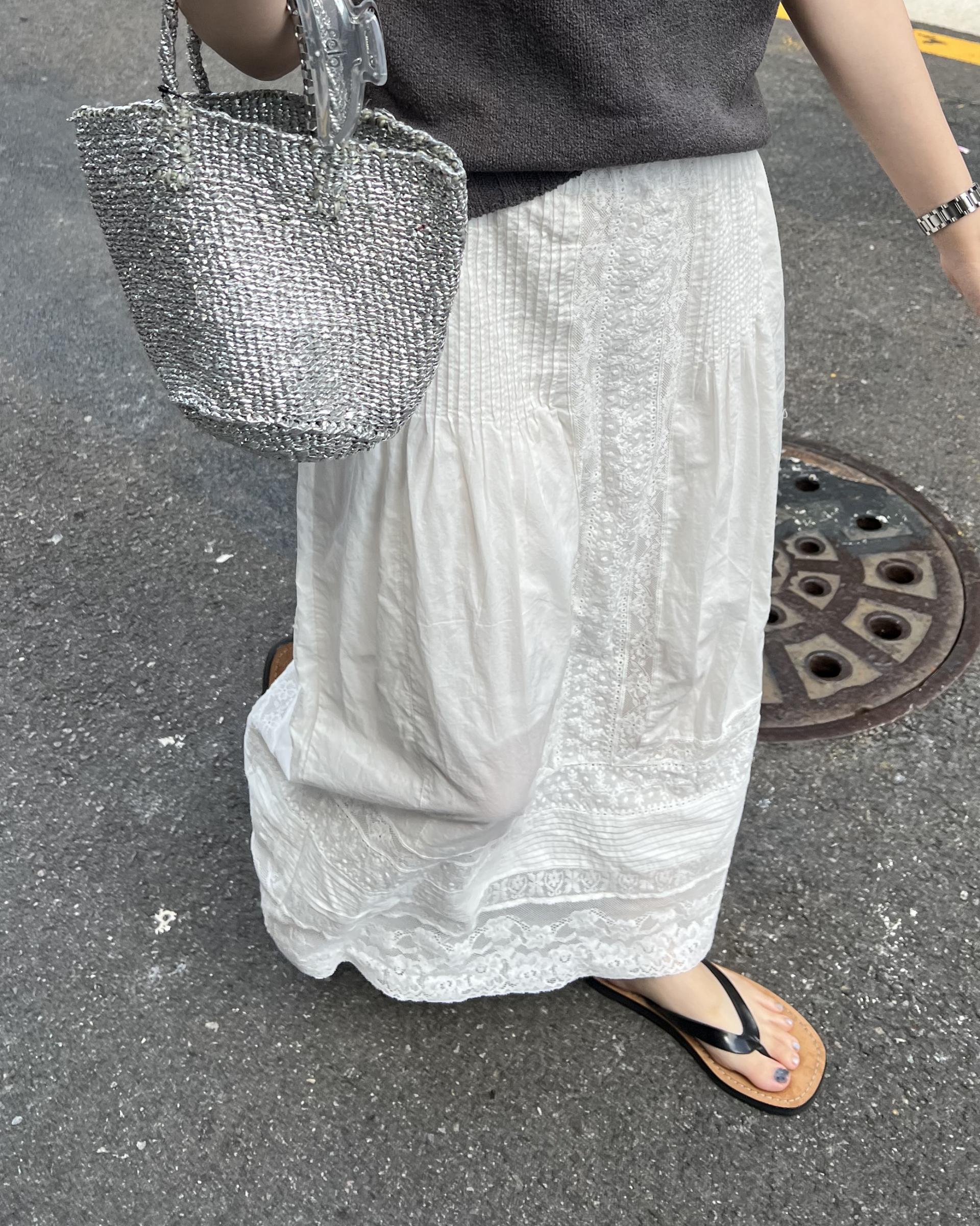 calla lace skirt