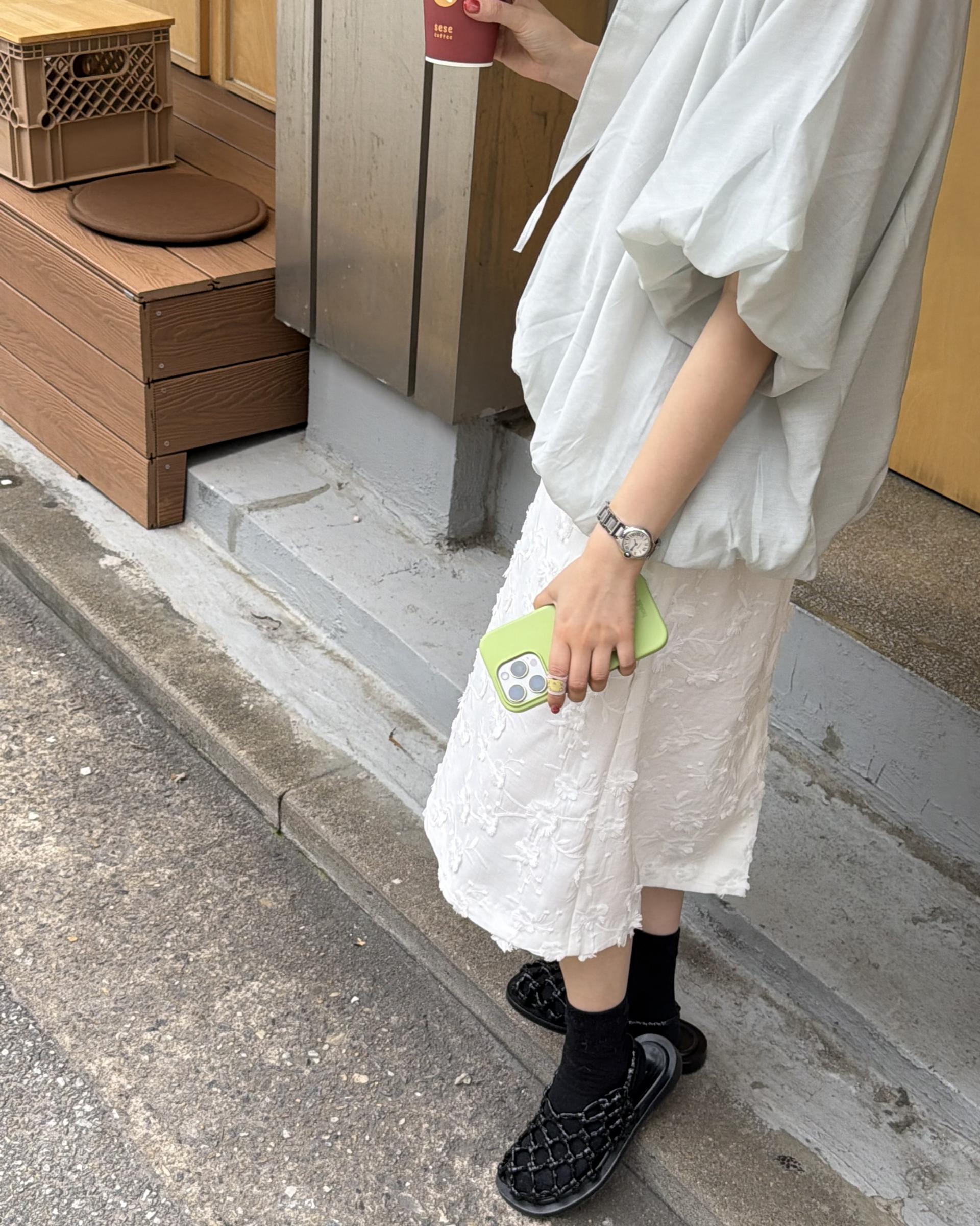 tete scarf blouse